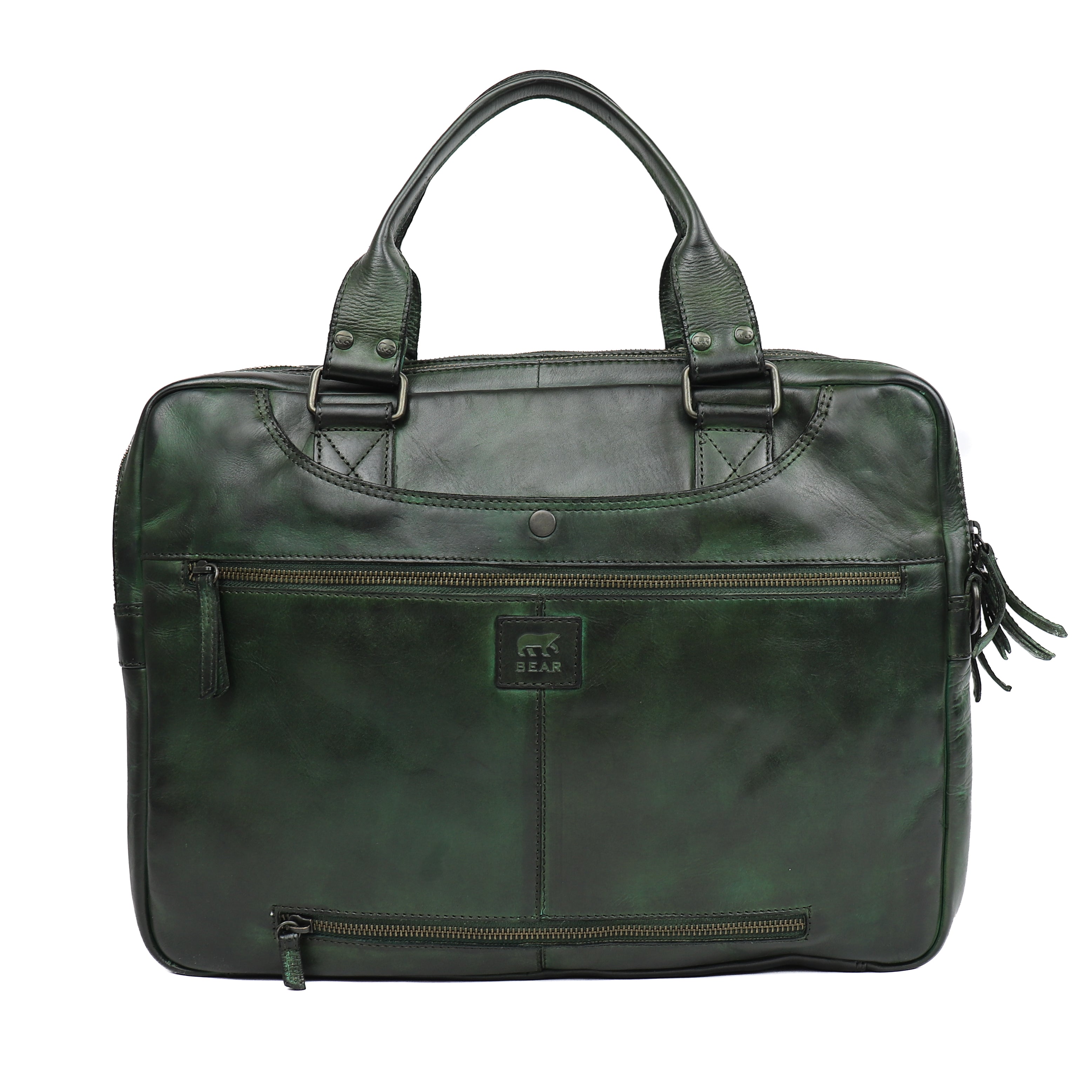 Laptoptas 'Leandro' groen