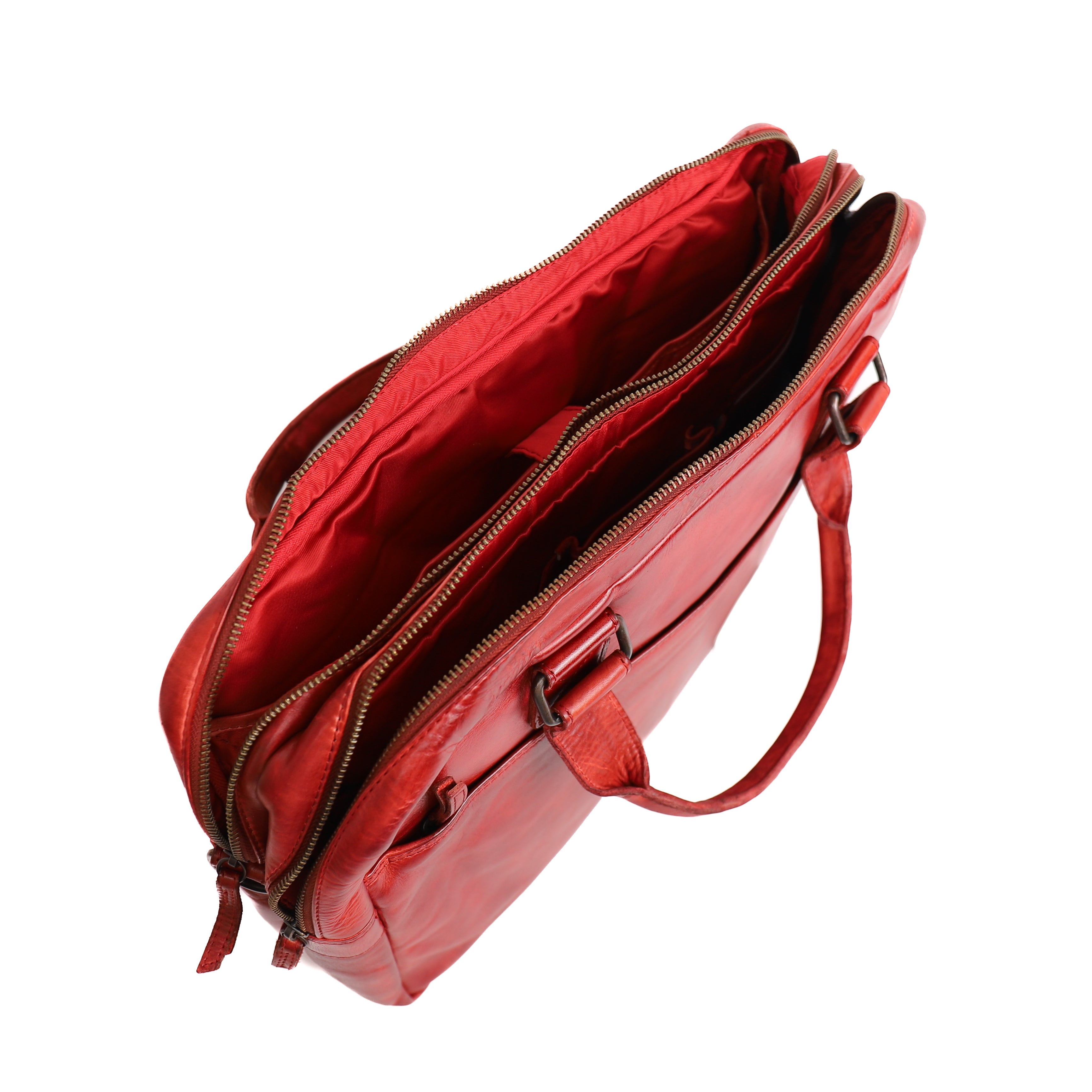 Laptop bag 'Leandro' red