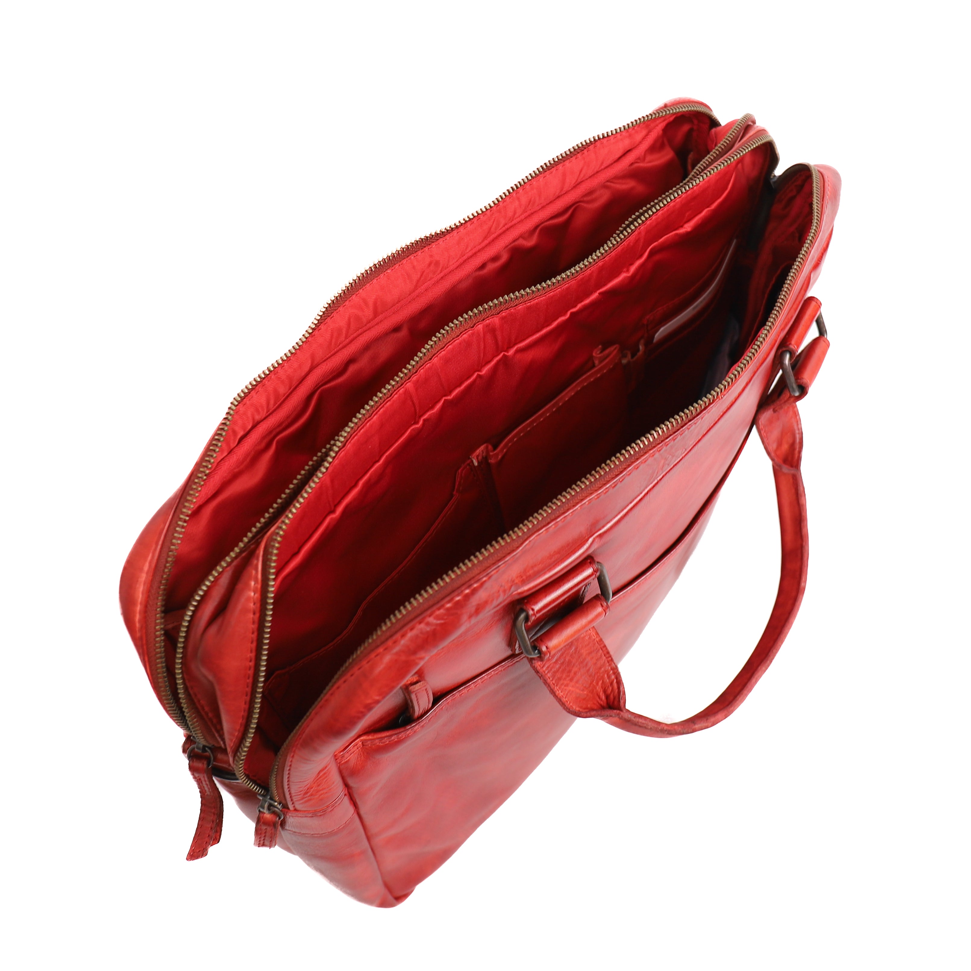 Laptop bag 'Leandro' red