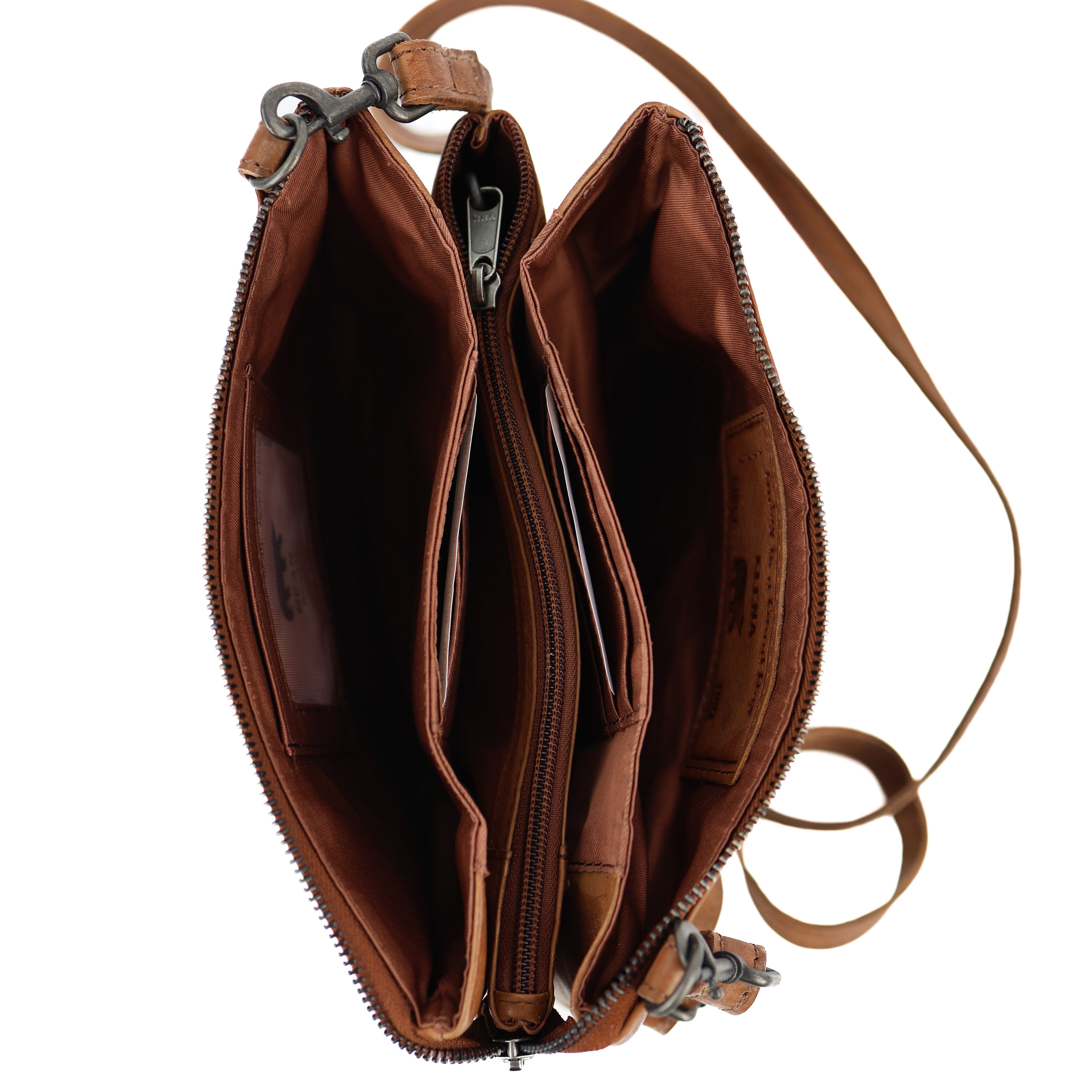 Wallet bag 'Uma' XL cognac - CP 1268
