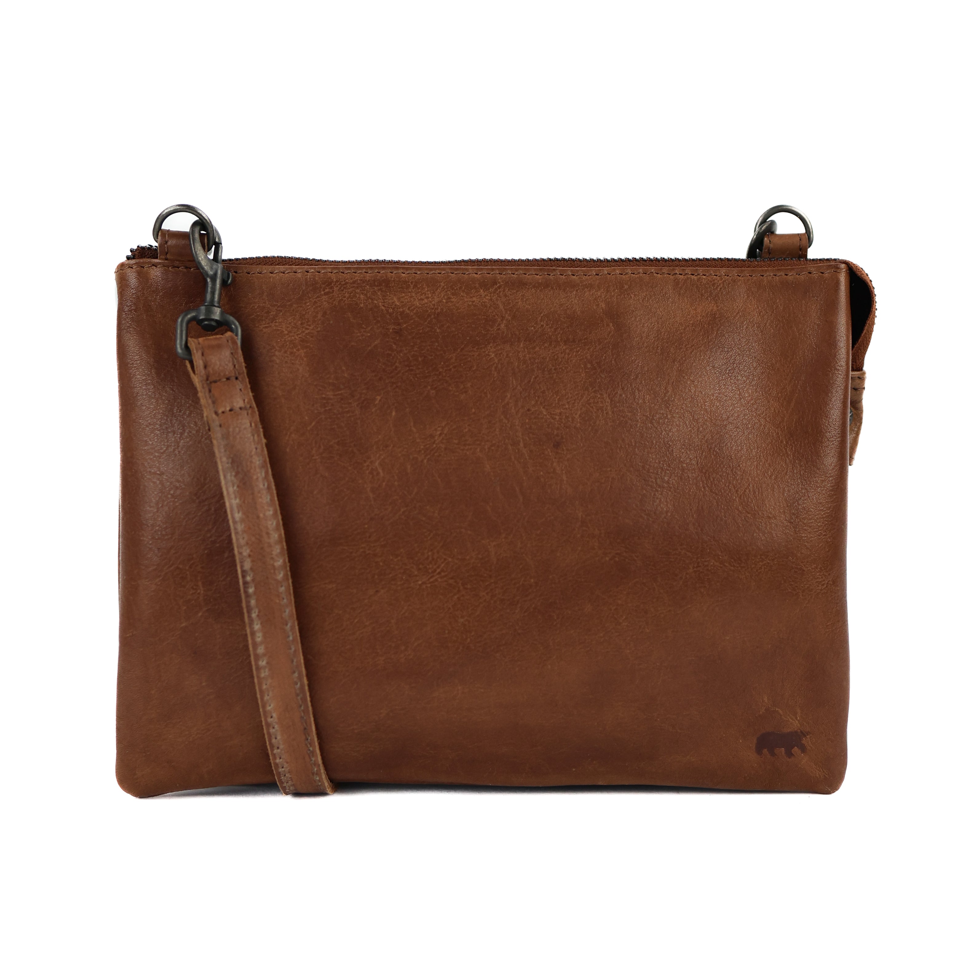 Wallet bag 'Uma' XL cognac - CP 1268