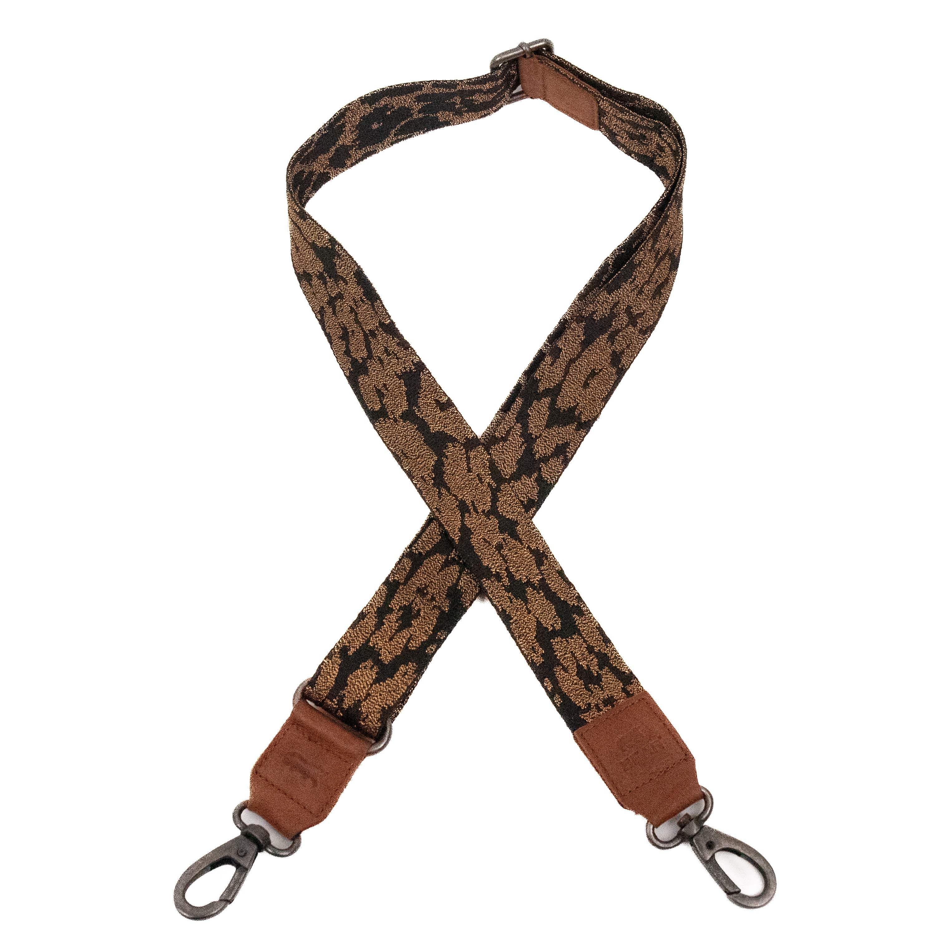 Bag strap 'Leopard' glitter