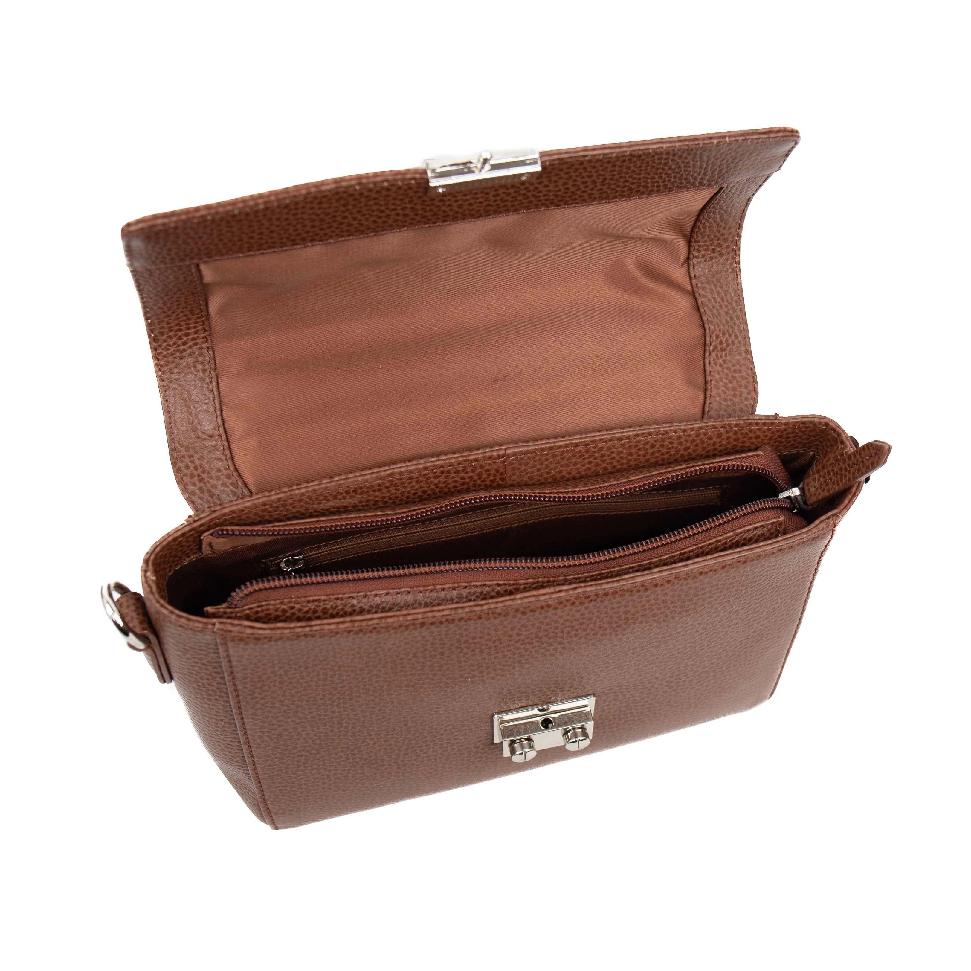 Hand/shoulder bag 'Hailey' Tipping Tan