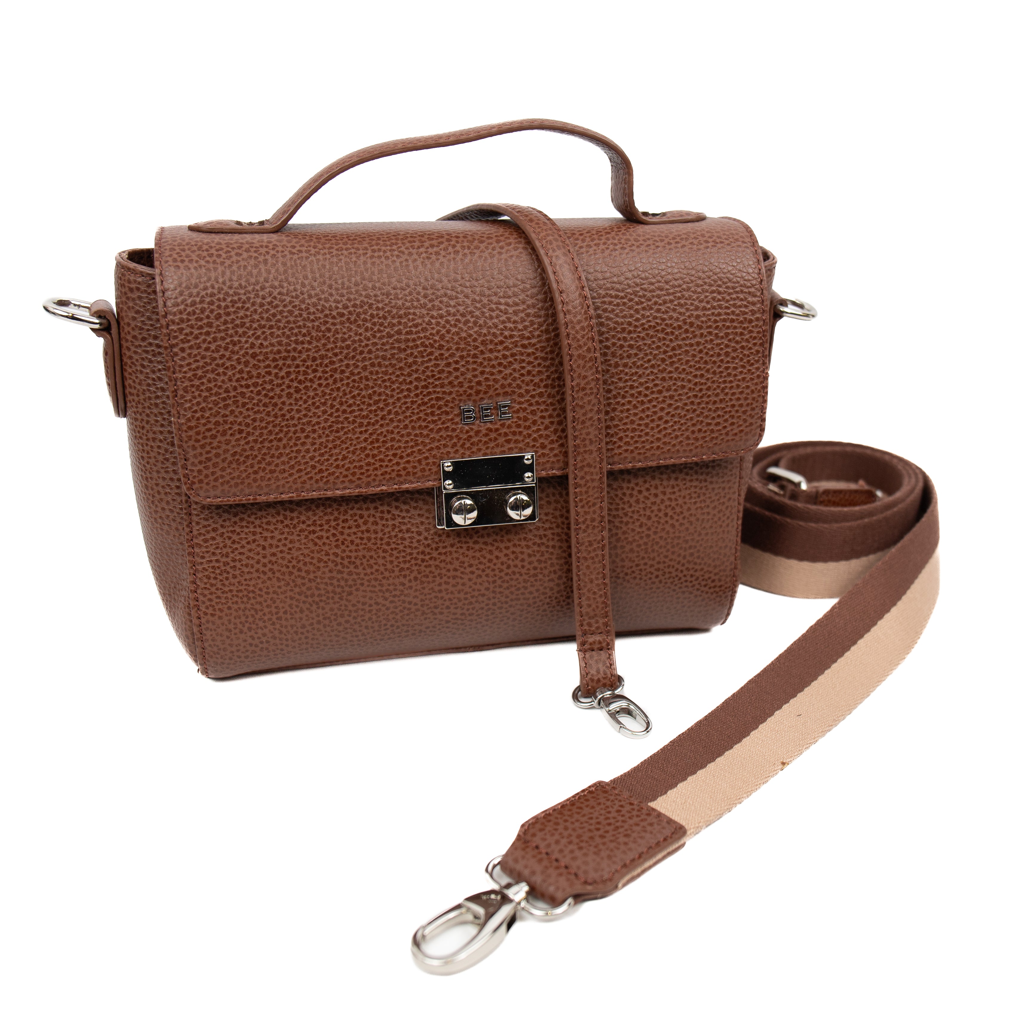 Hand/shoulder bag 'Hailey' Tipping Tan
