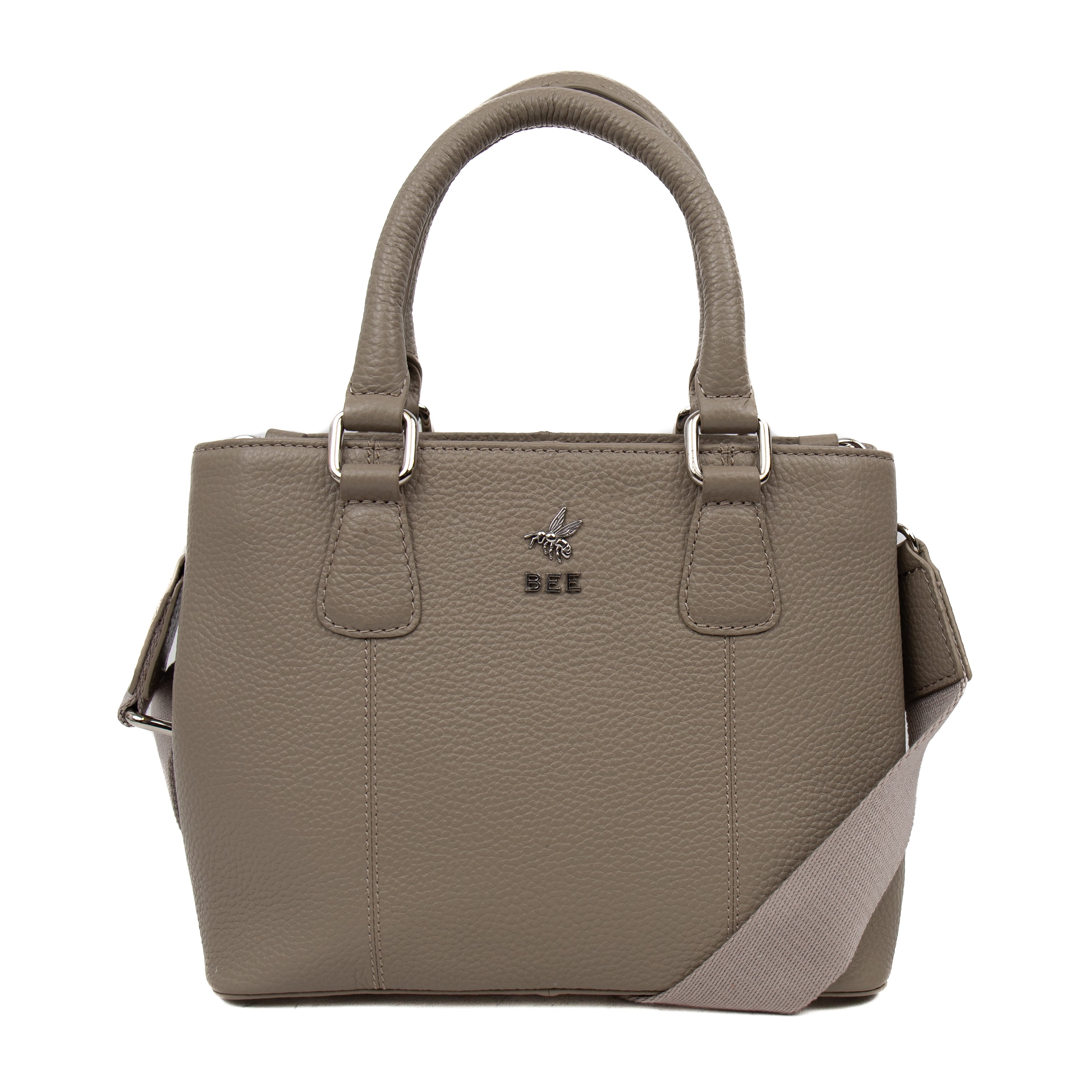 Hand/shoulder bag 'Kate' Silver Mink