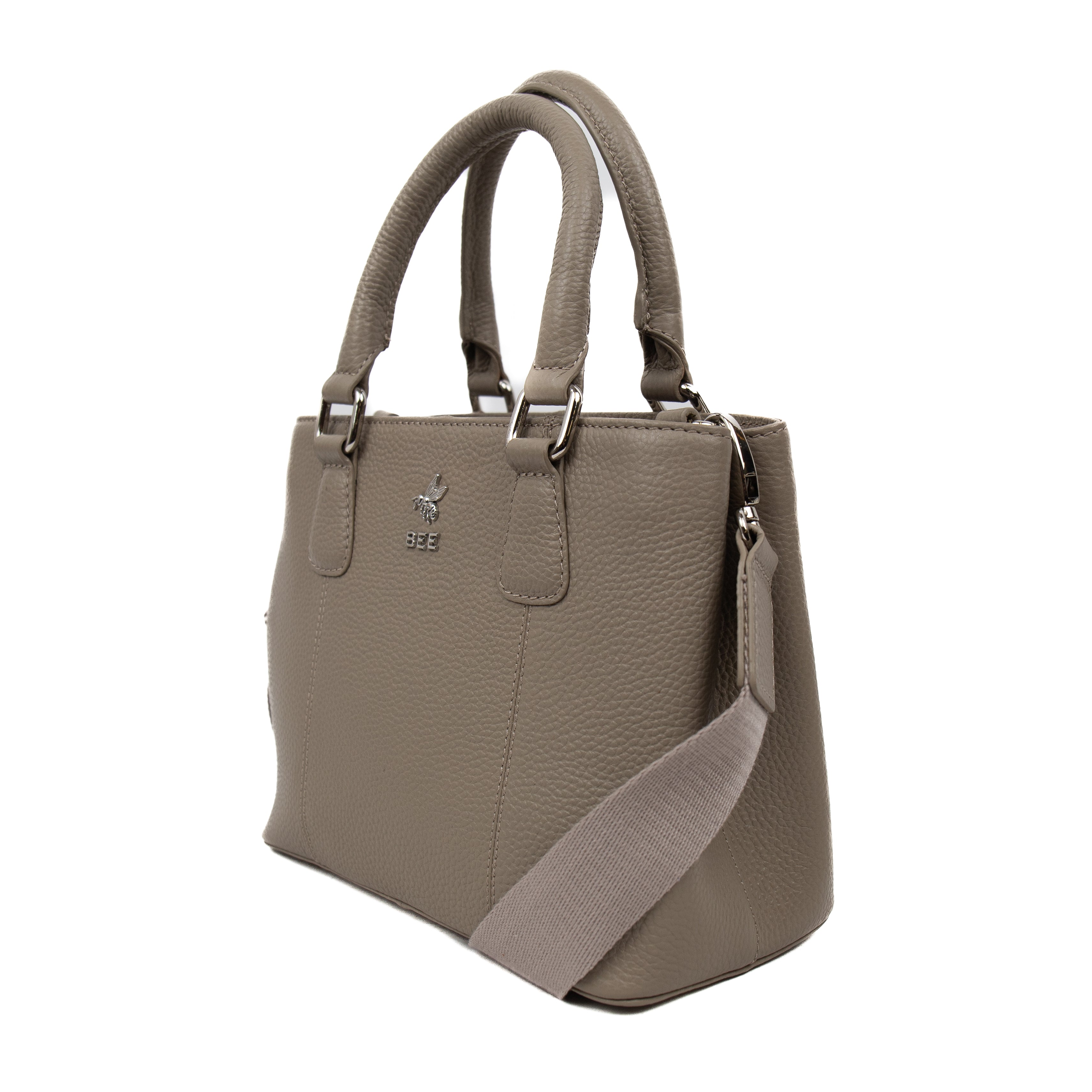 Hand/shoulder bag 'Kate' Silver Mink