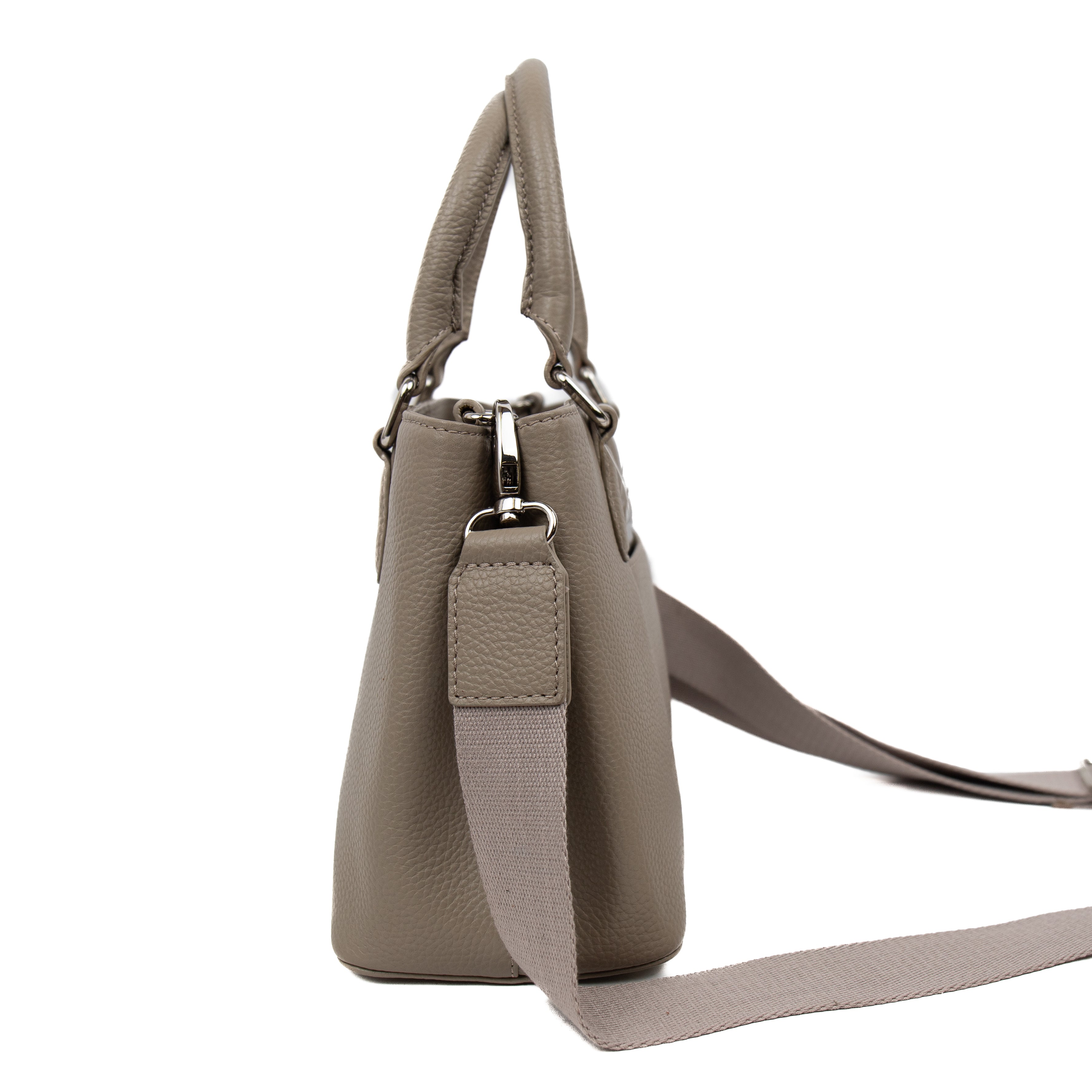 Hand/shoulder bag 'Kate' Silver Mink