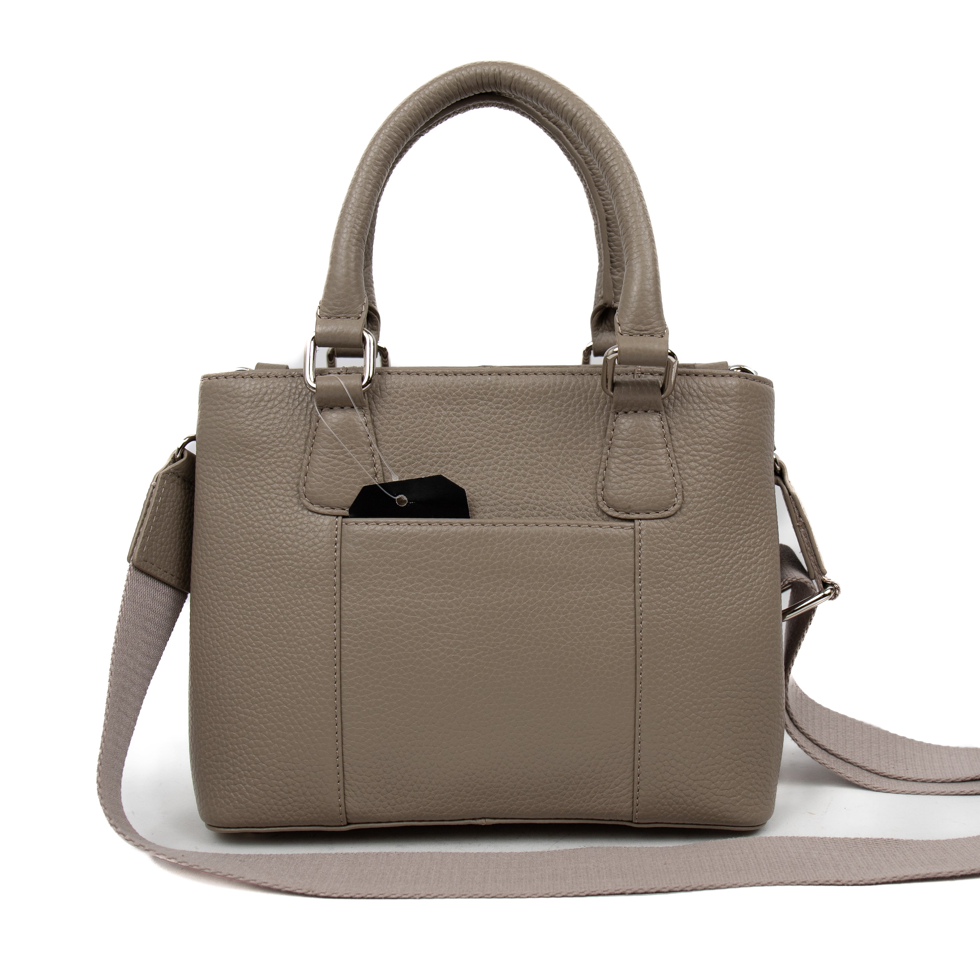 Hand/shoulder bag 'Kate' Silver Mink