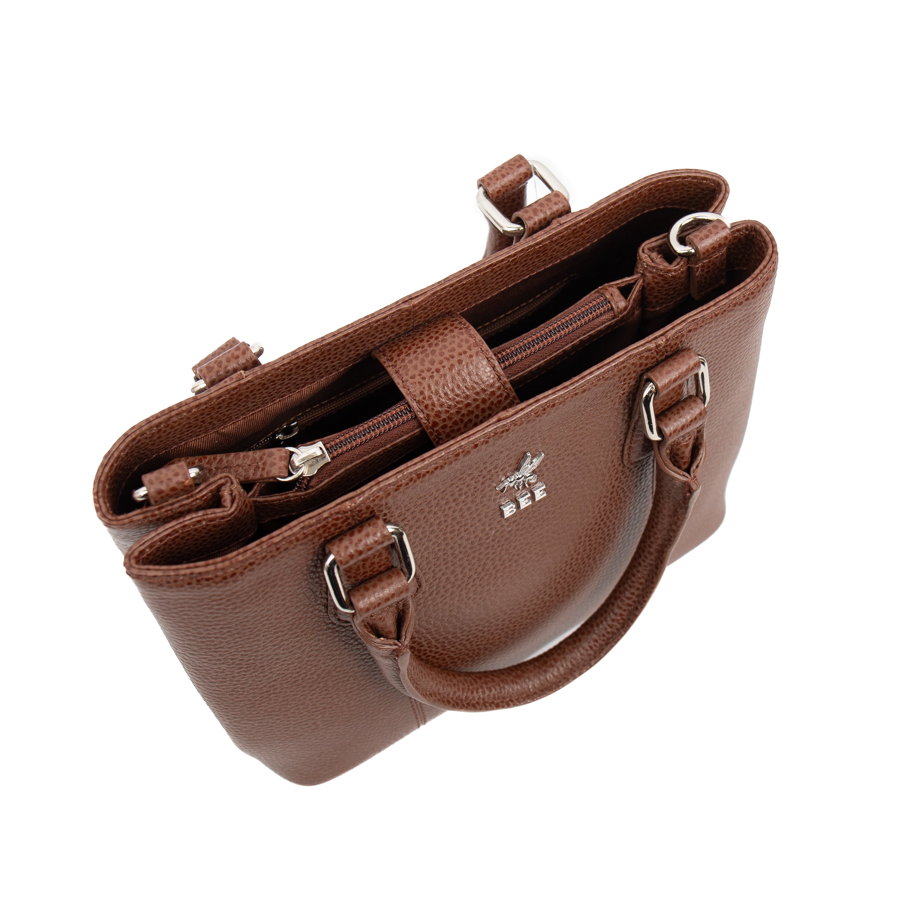 Hand/shoulder bag 'Kate' Tipping Tan