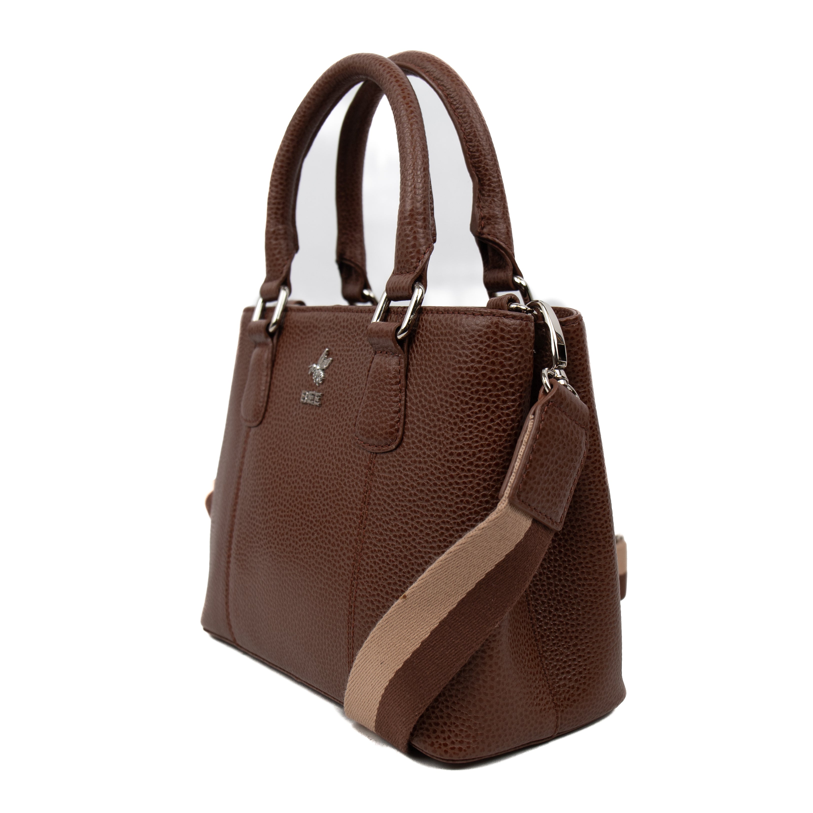 Hand/shoulder bag 'Kate' Tipping Tan