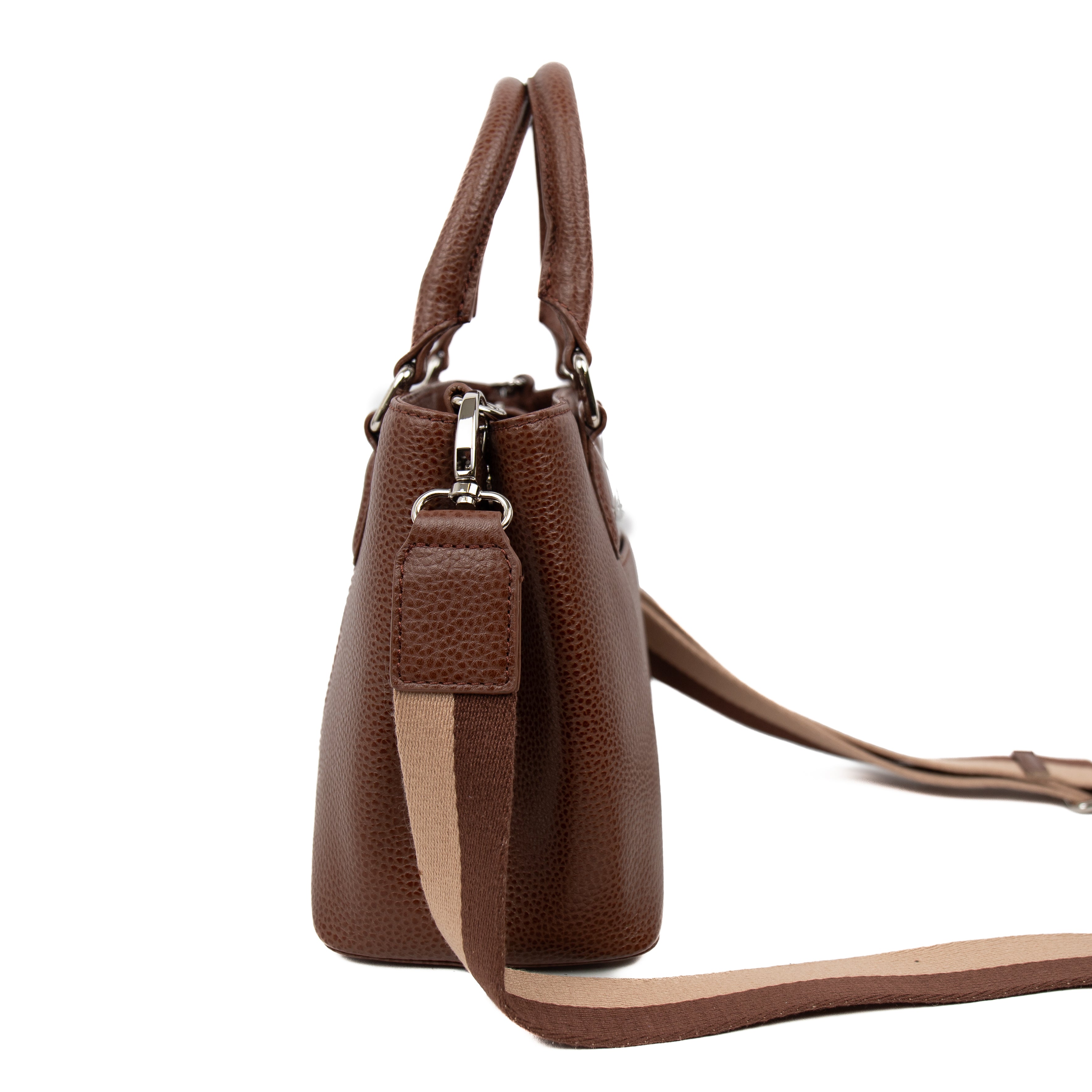 Hand/shoulder bag 'Kate' Tipping Tan