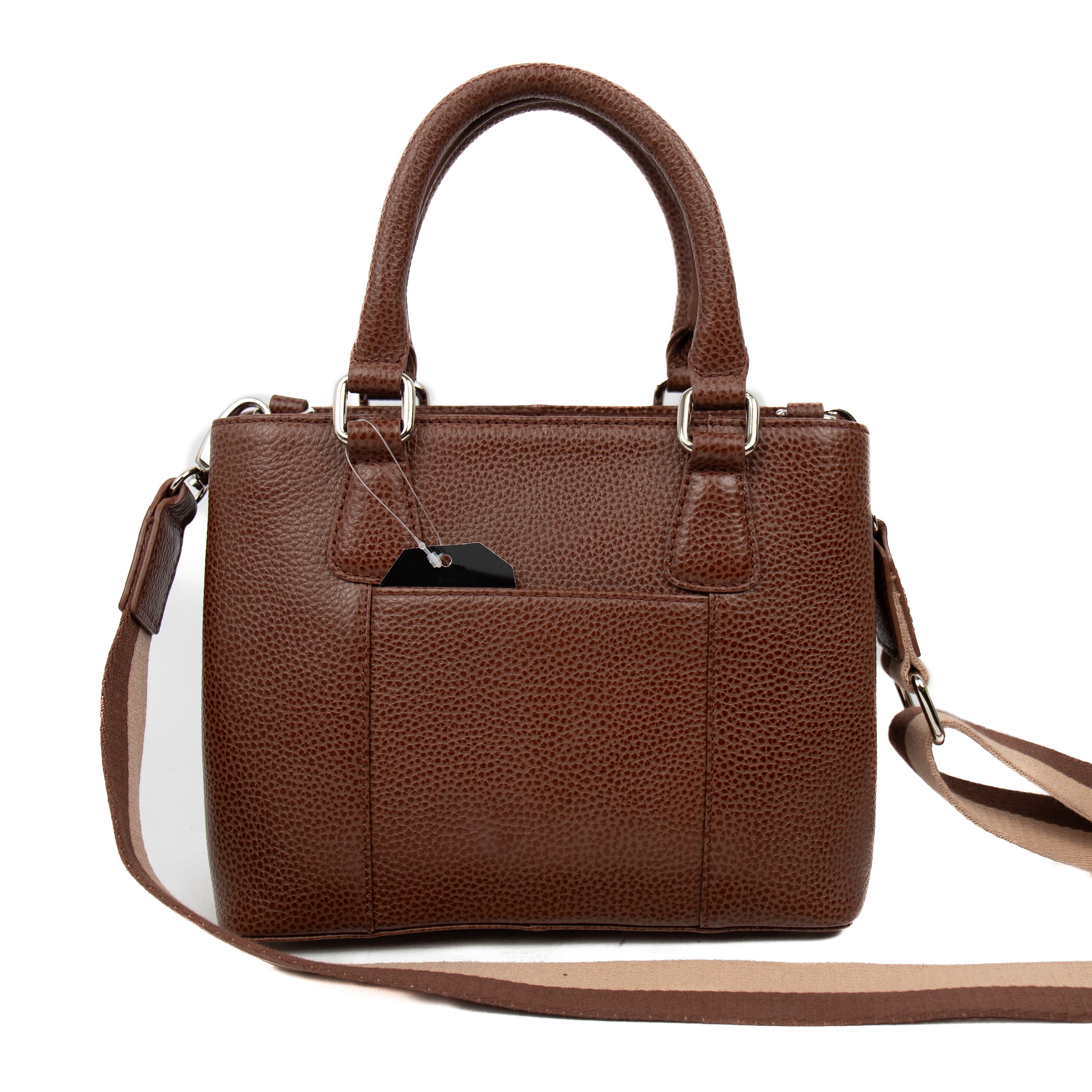 Hand/shoulder bag 'Kate' Tipping Tan