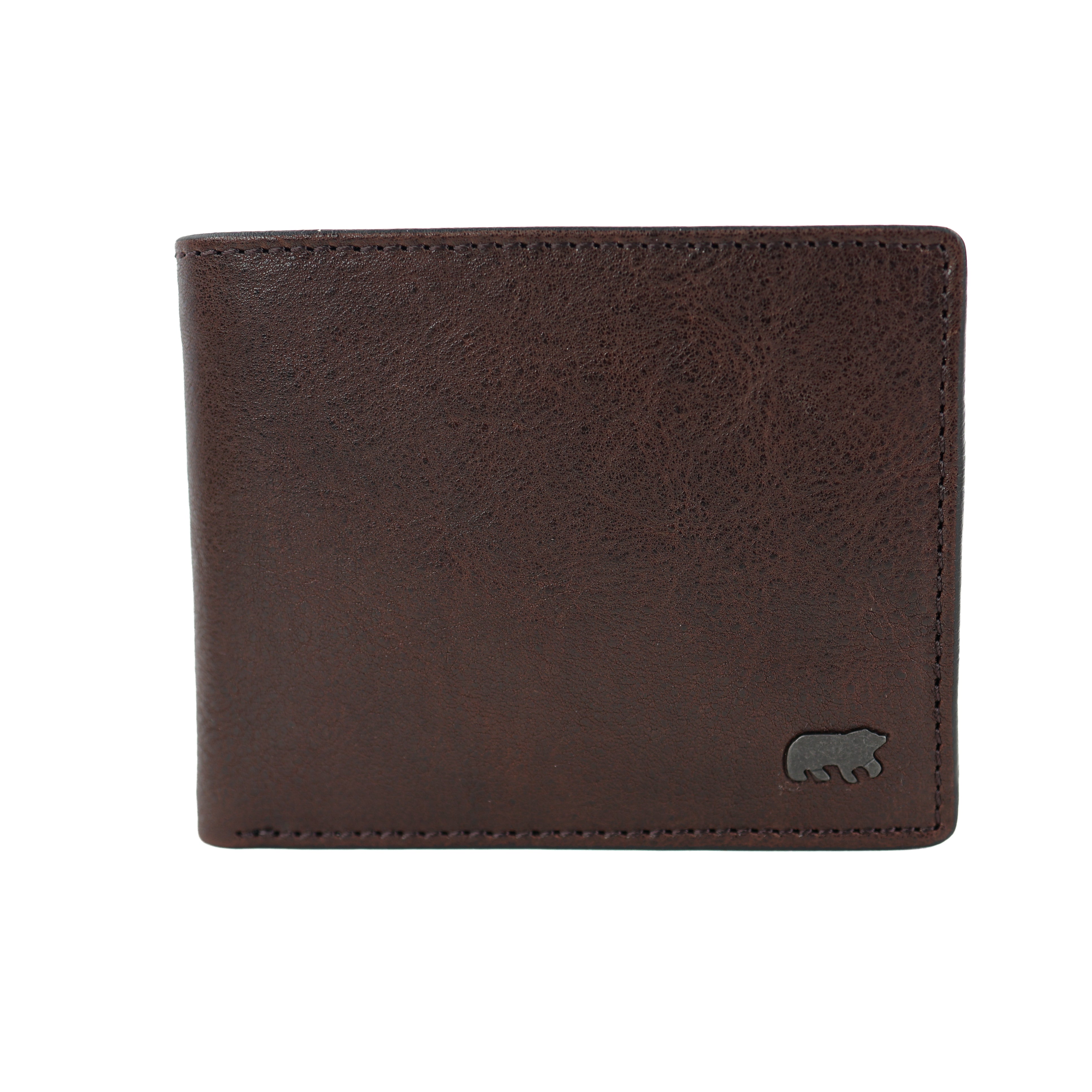Luxe heren portemonnee/billfold 'Stefano' bruin