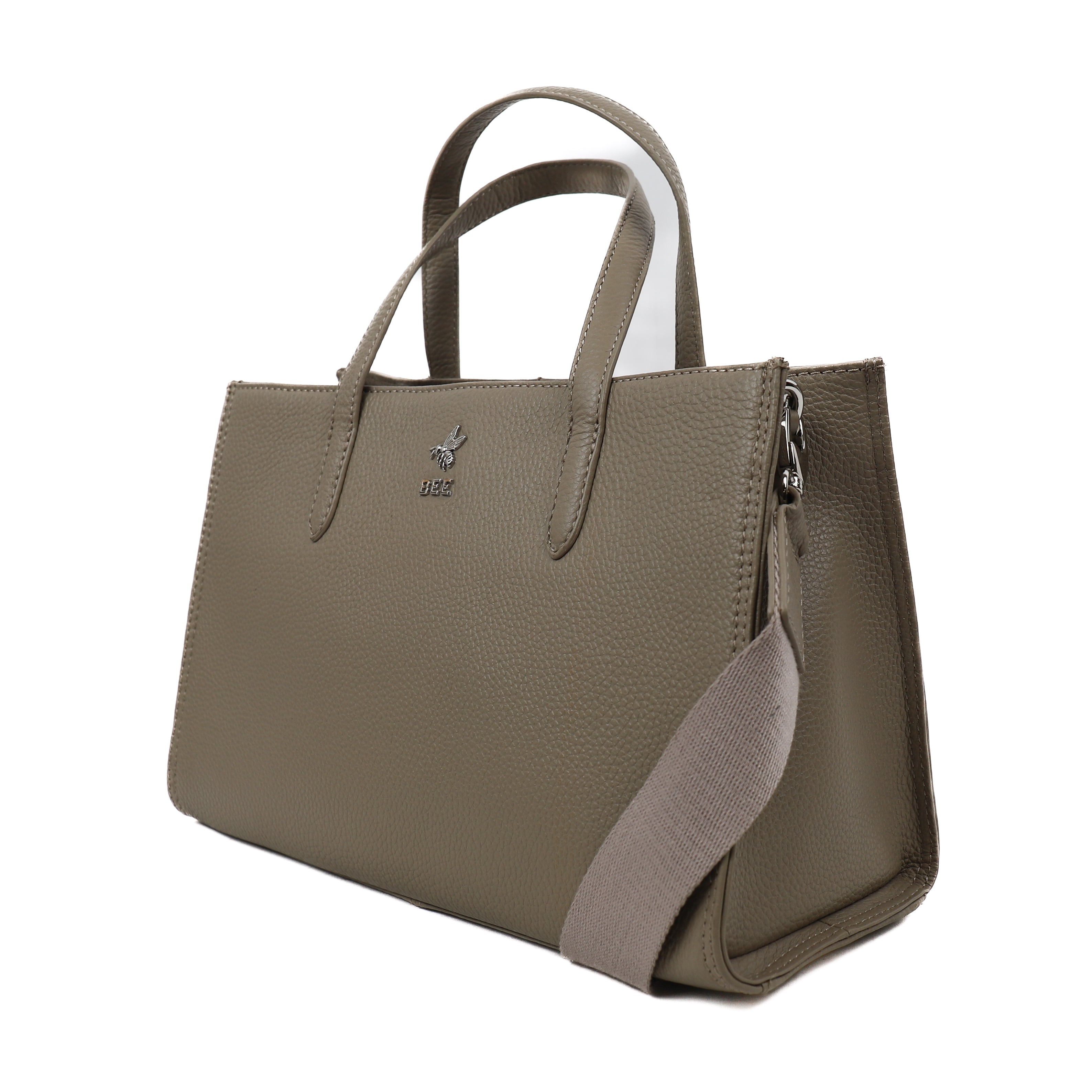 Hand-/schoudertasje 'Emily' Silver Mink
