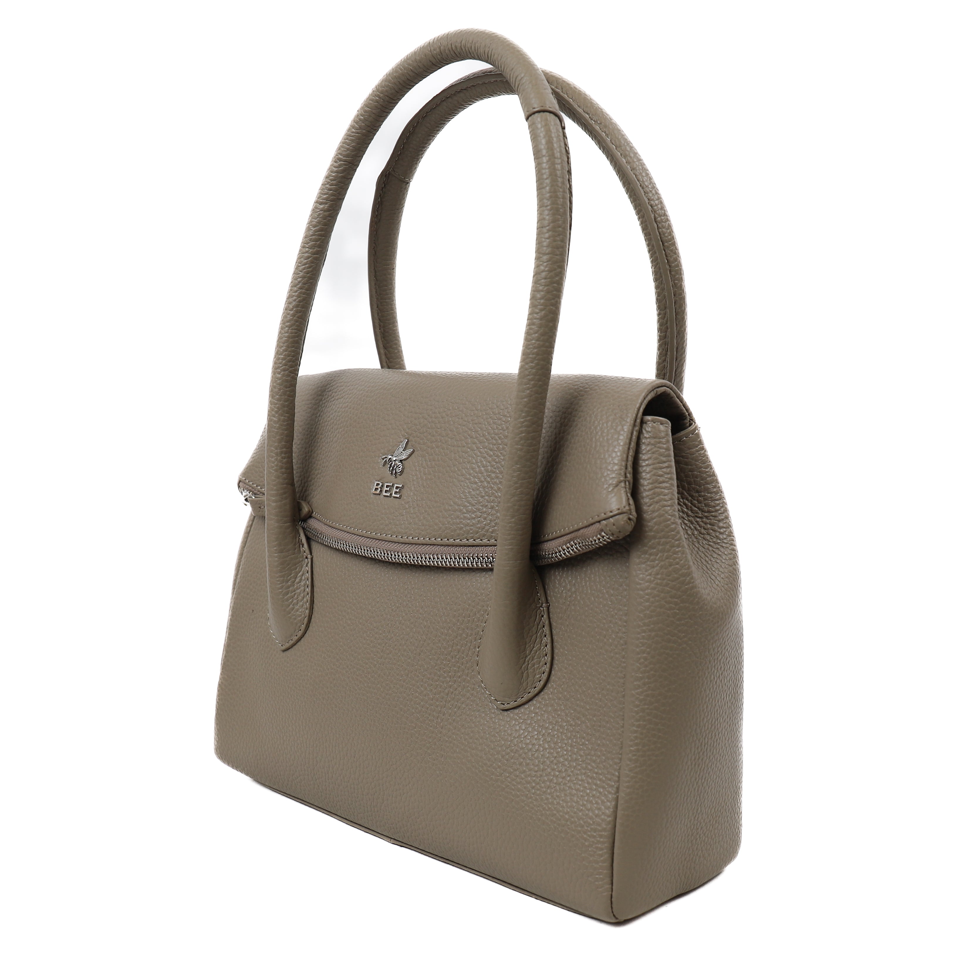 Handbag 'Phoebe' Silver Mink