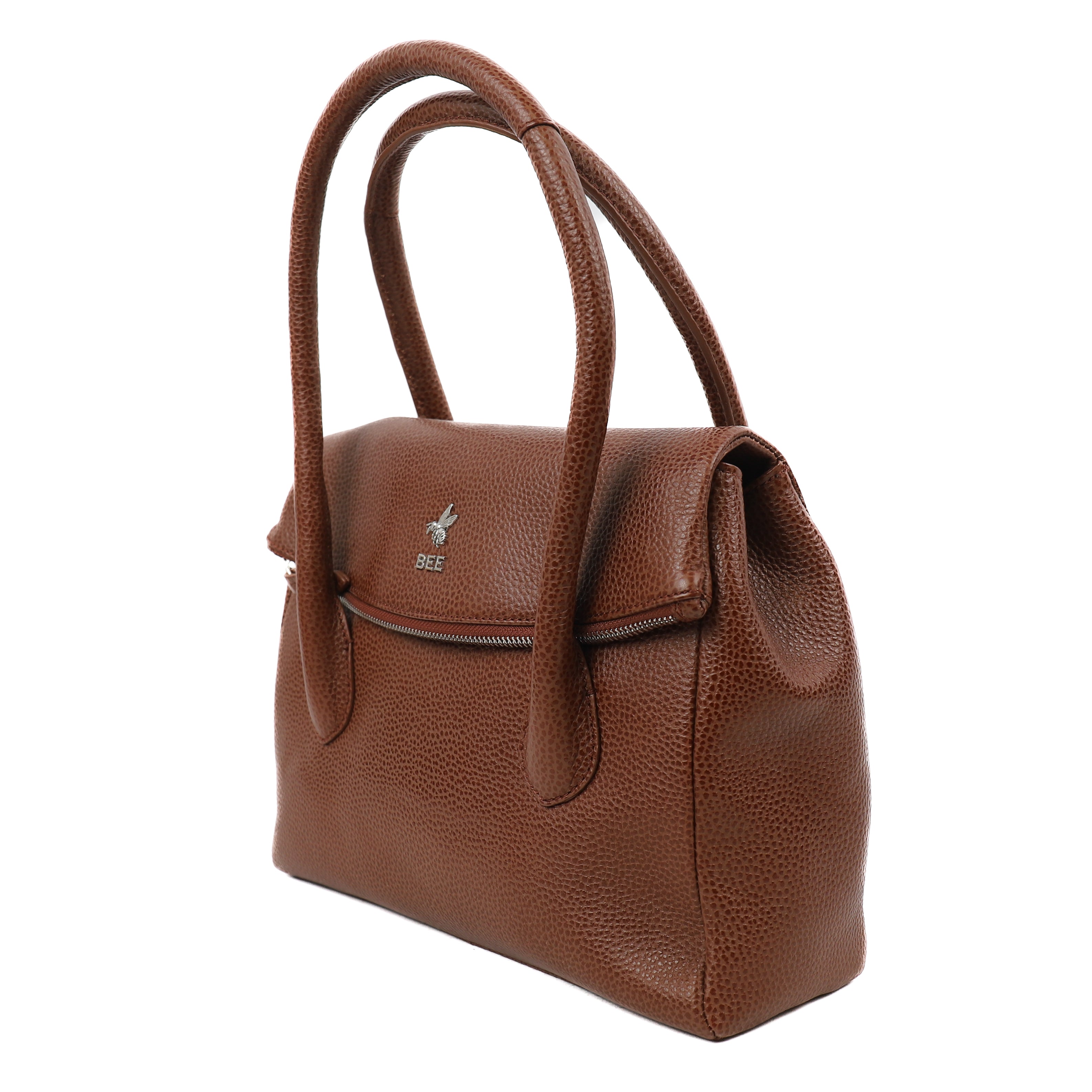 Handbag 'Phoebe' Tipping Tan