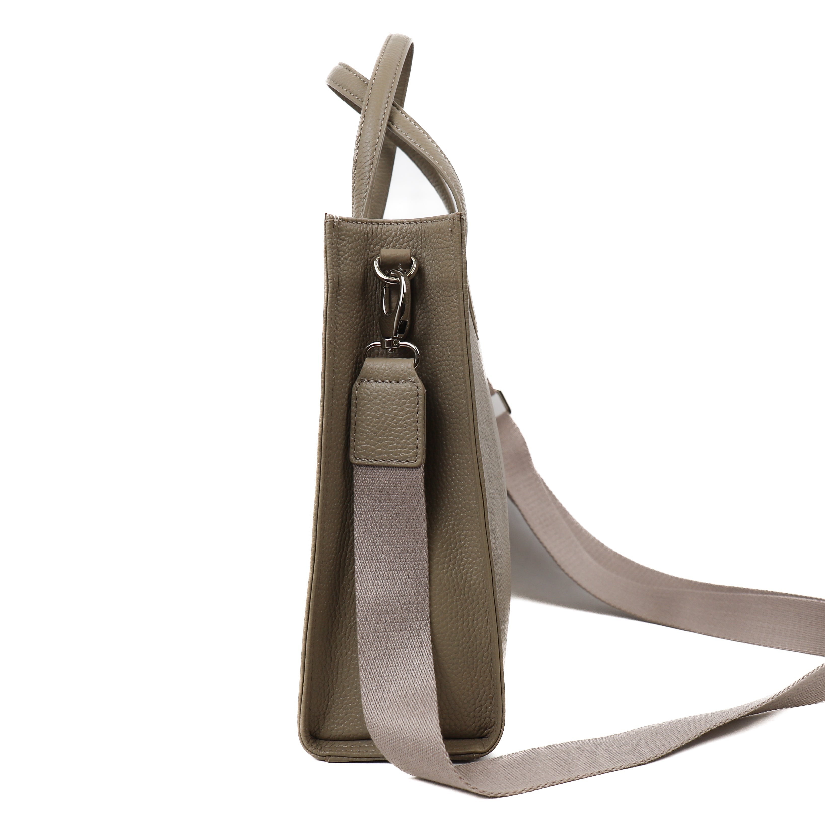 Hand/shoulder bag 'Charlotte' Silver Mink