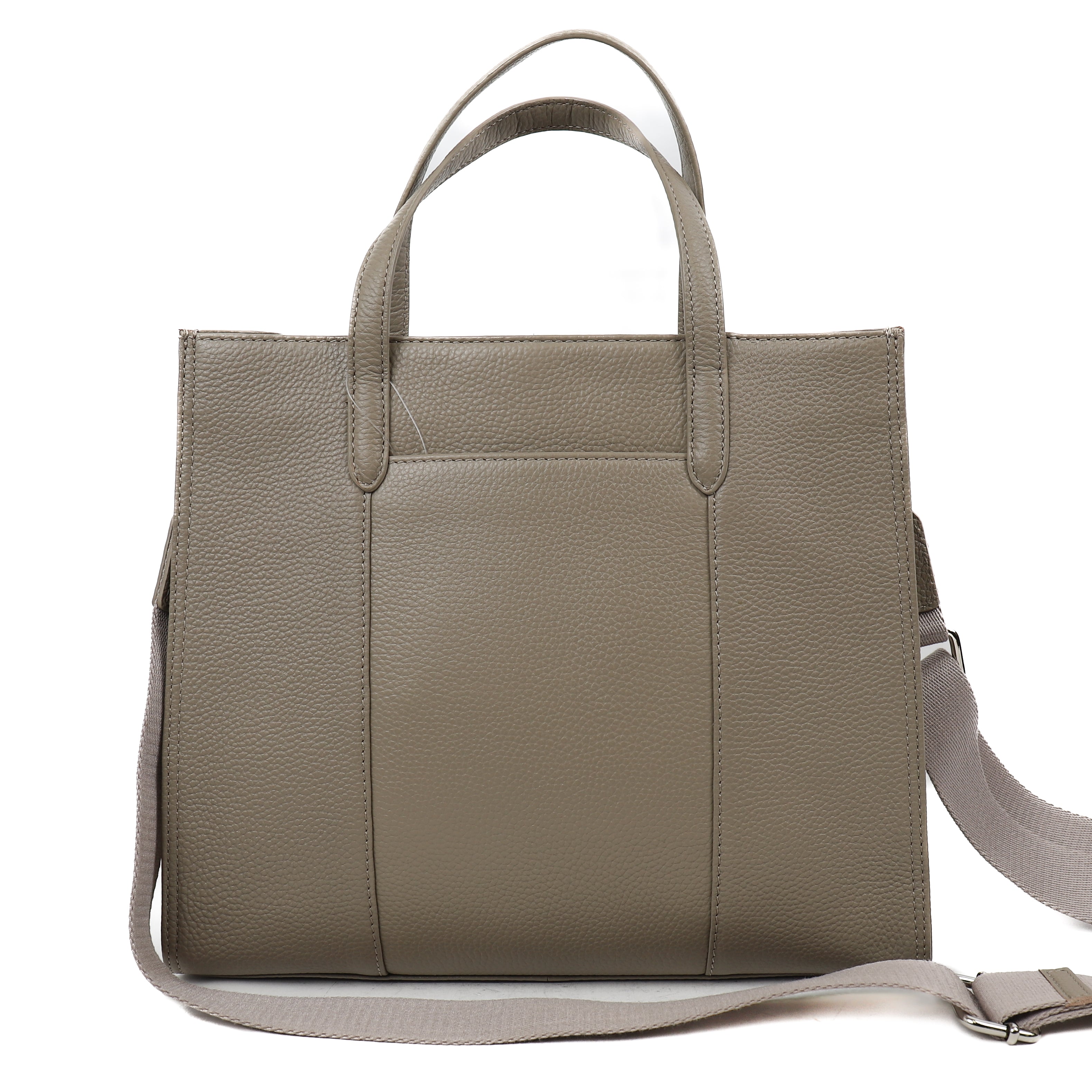 Hand/shoulder bag 'Charlotte' Silver Mink