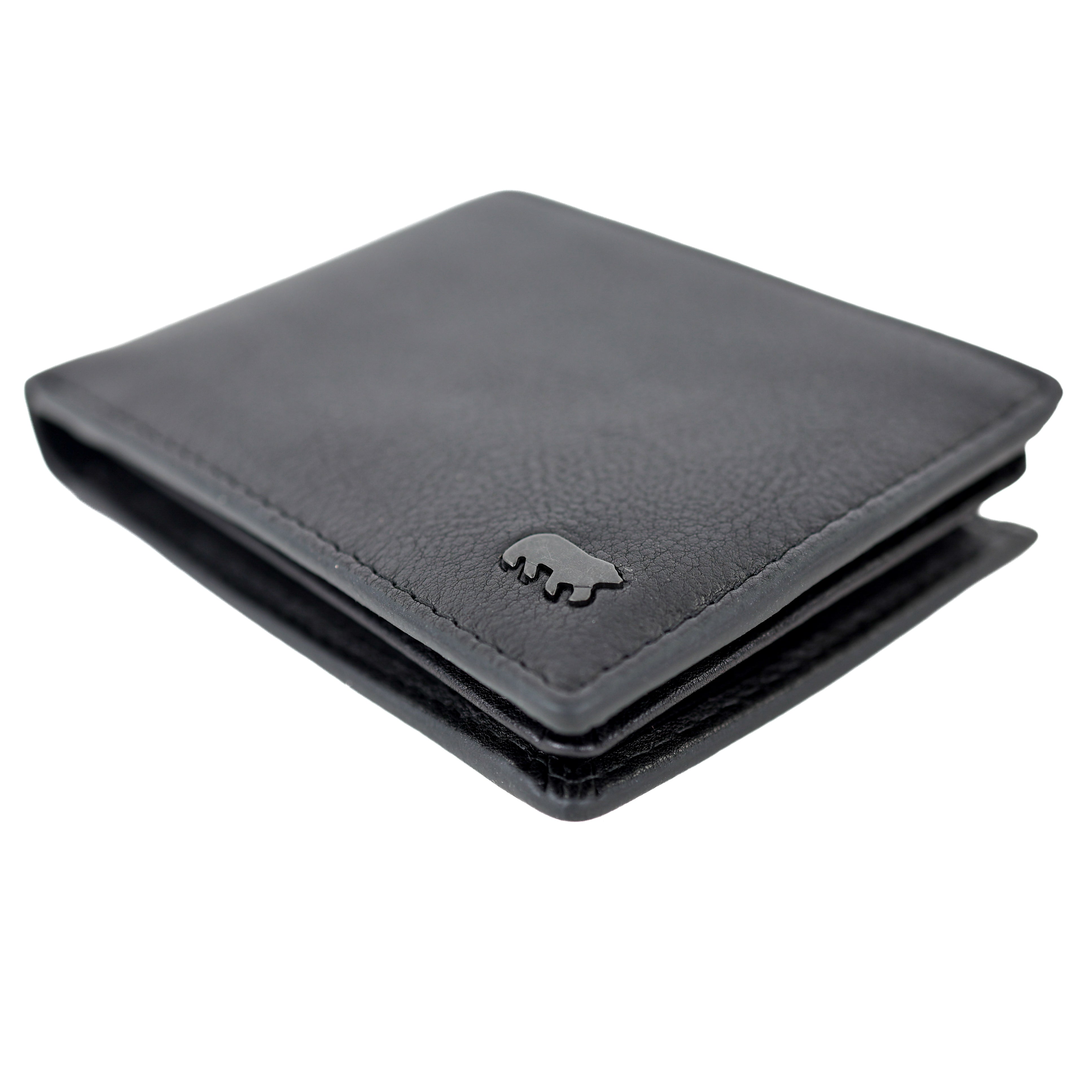 Luxe ruime herenportemonnee/billfold 'Alfredo' zwart