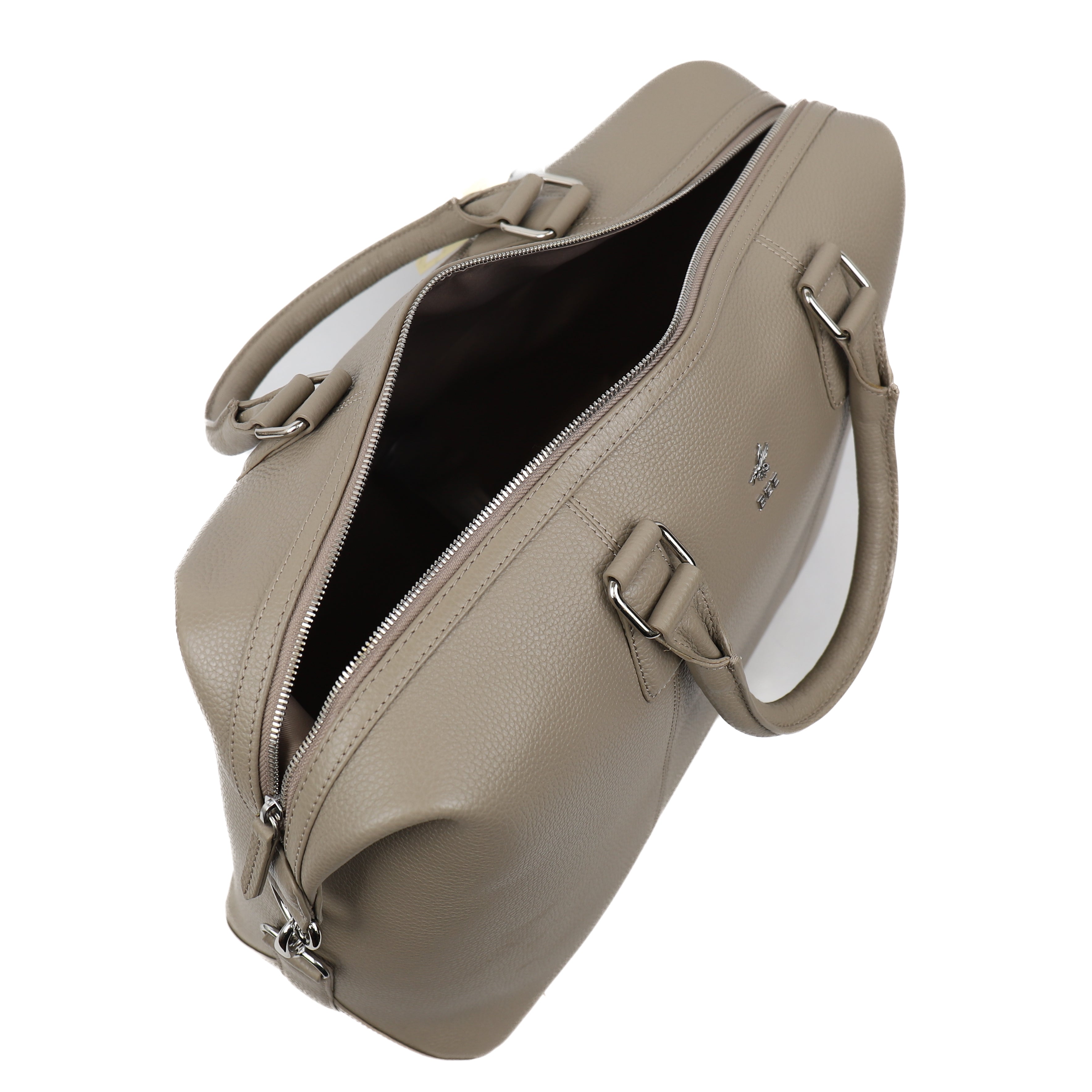 Weekend bag 'Daisy' Silver Mink