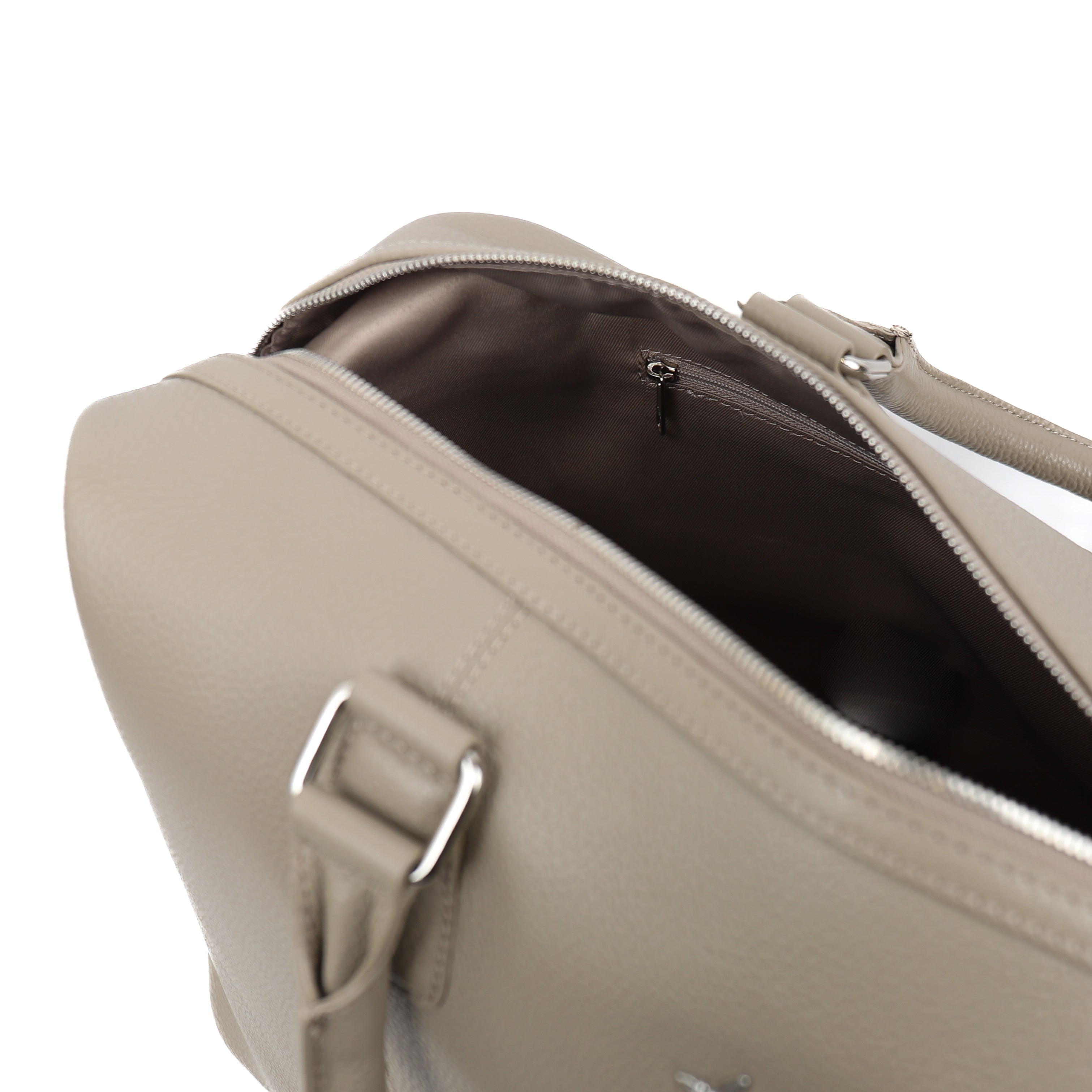Weekend bag 'Daisy' Silver Mink