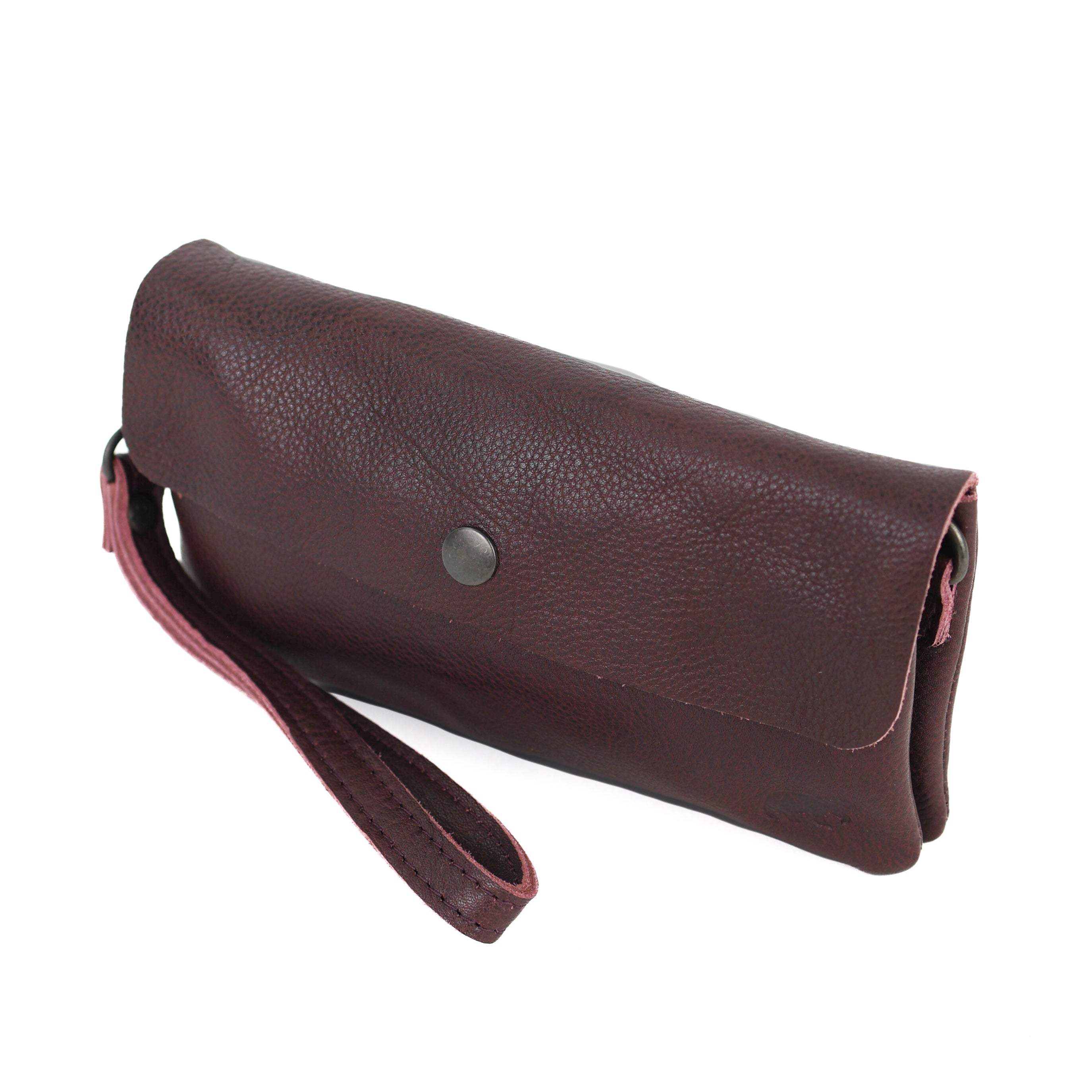 Clutch/mini schoudertasje 'Lydia' bordeaux