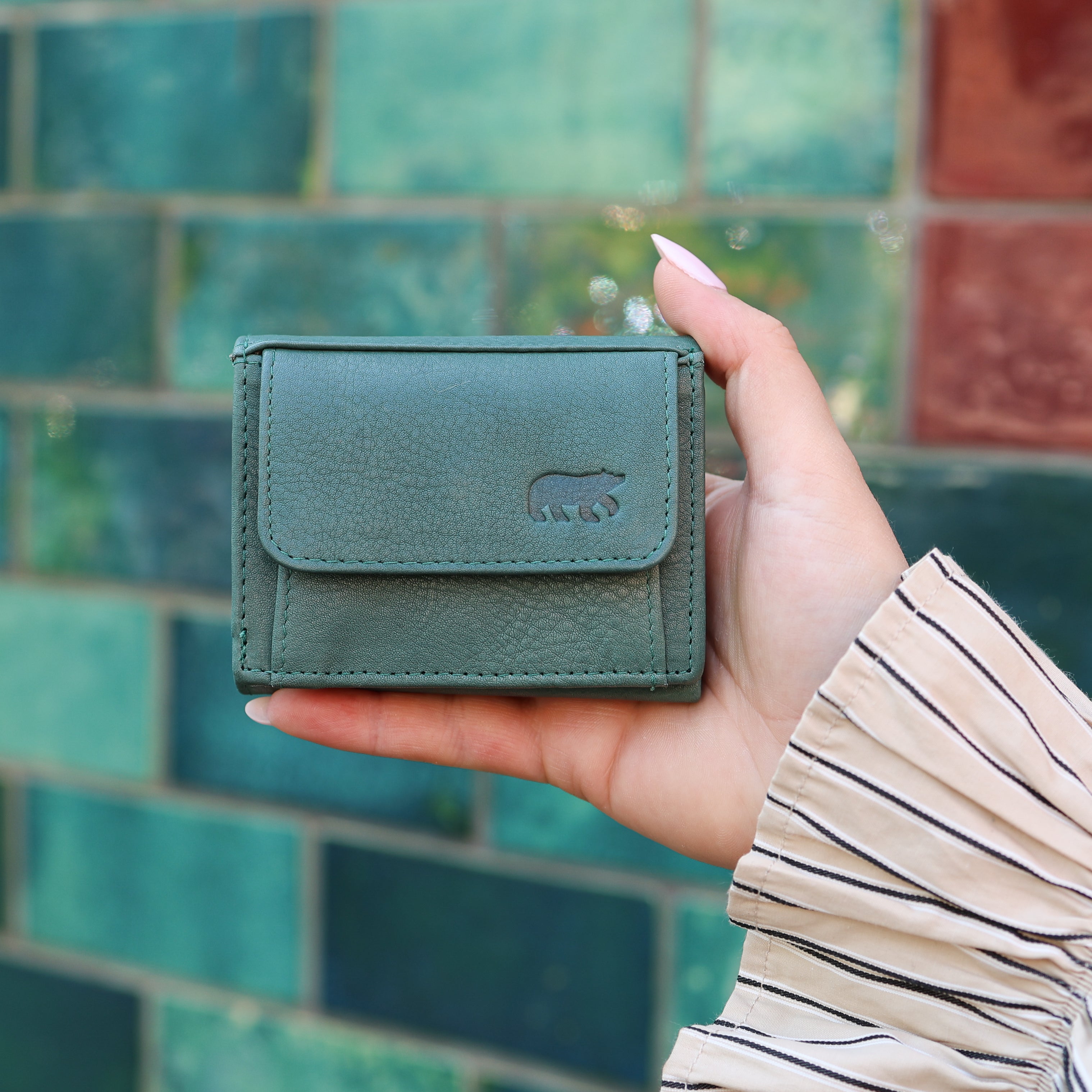 Portemonneetje 'Nana' ice grey