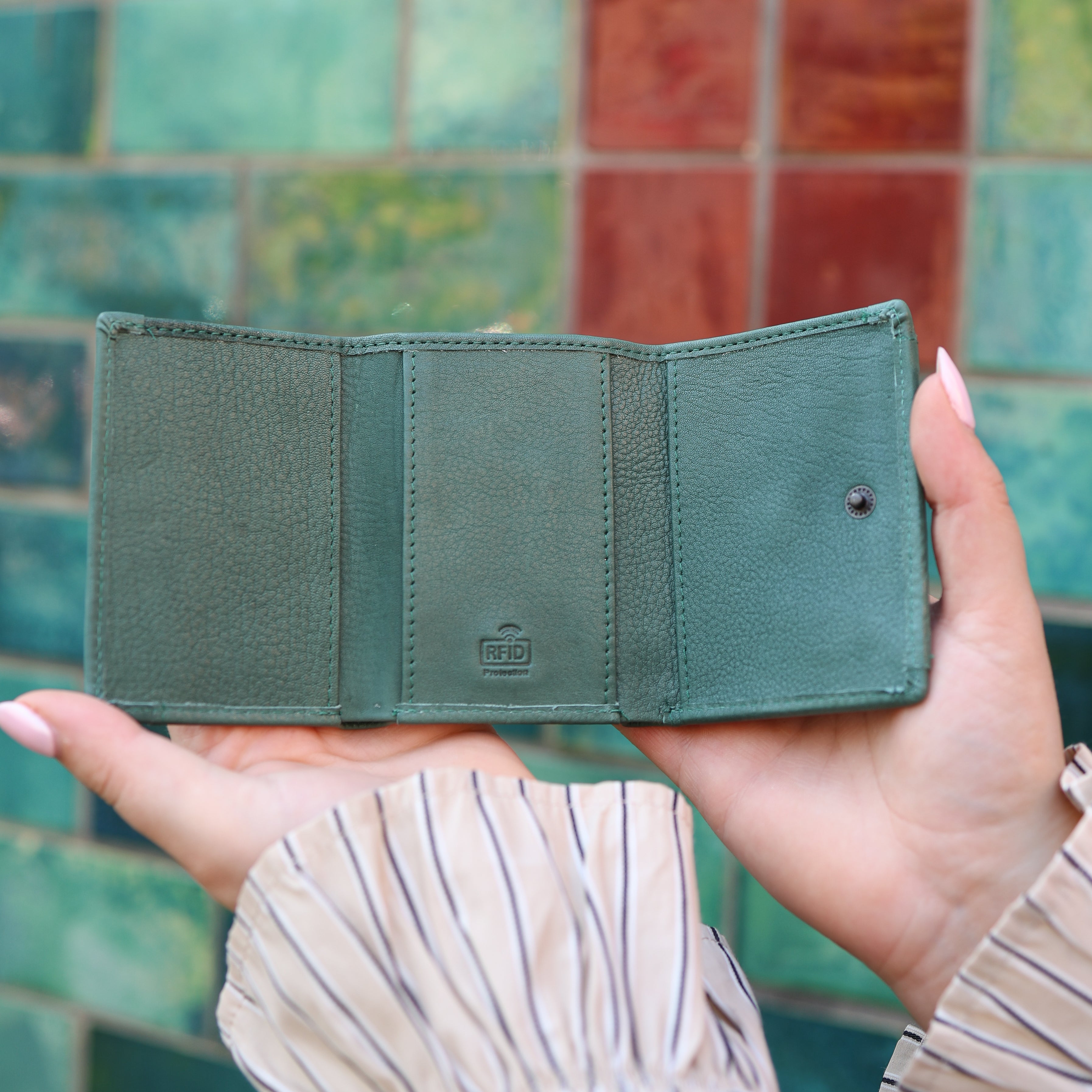 Portemonneetje 'Nana' ice grey