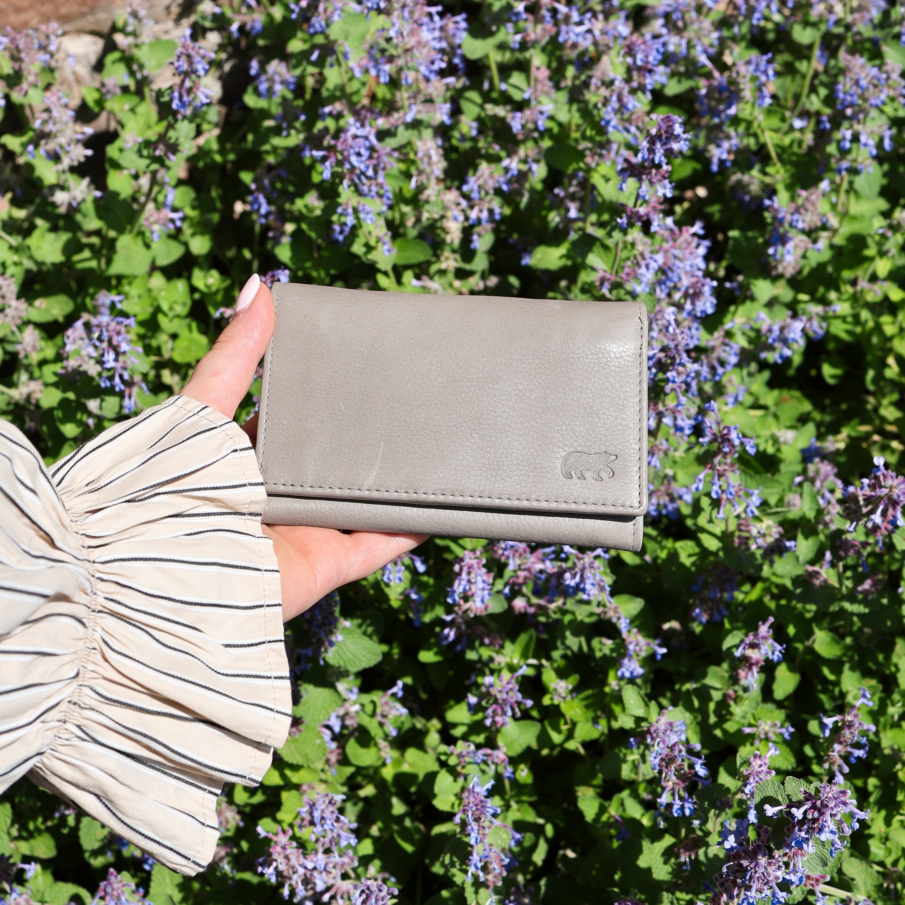 Wrap wallet 'Sweety' dark brown