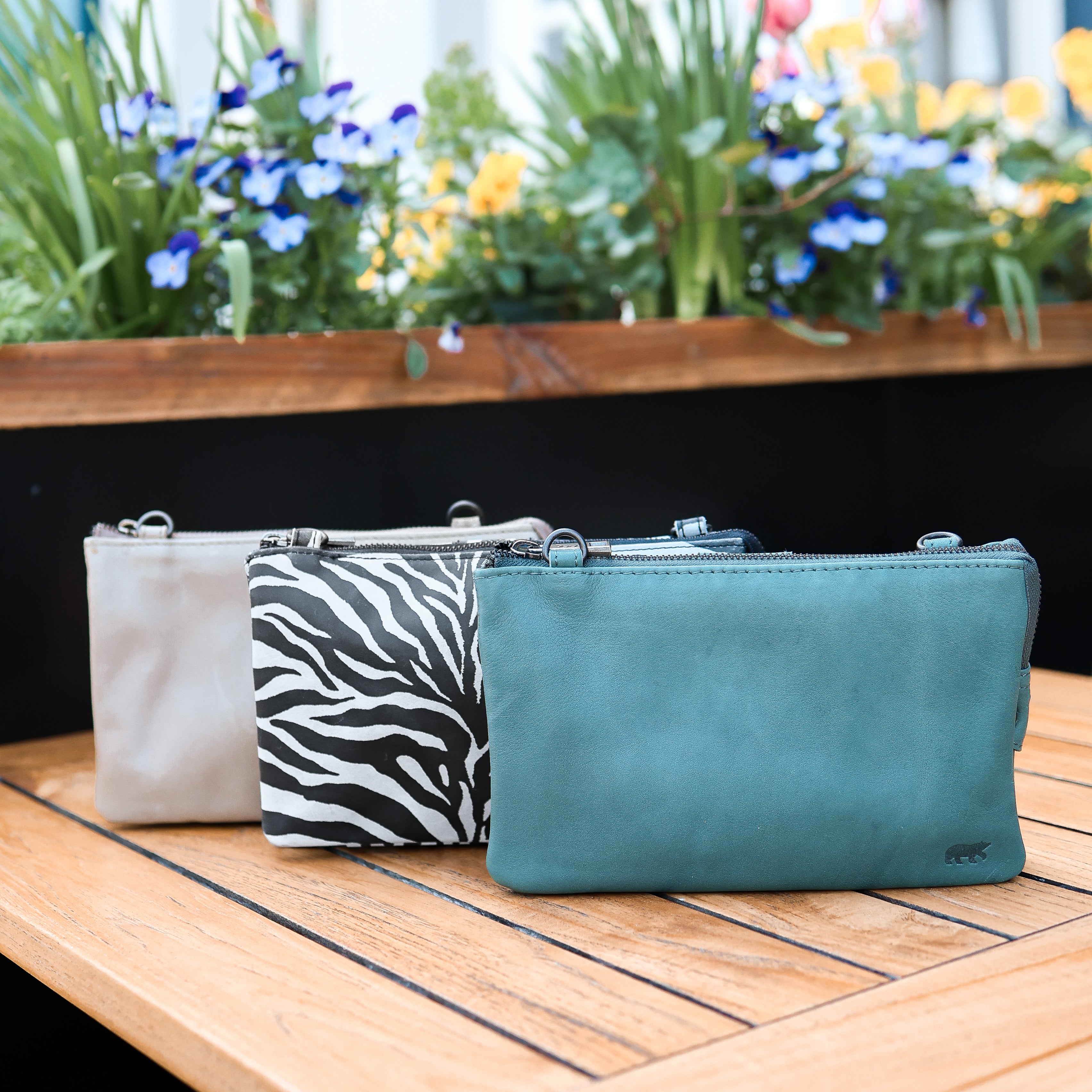 Wallet bag 'Uma' zebra