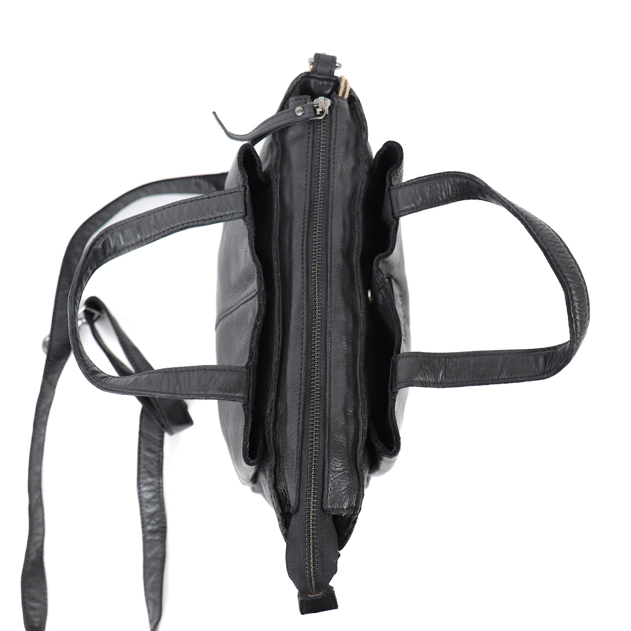 Hand/shoulder bag 'Marie' black