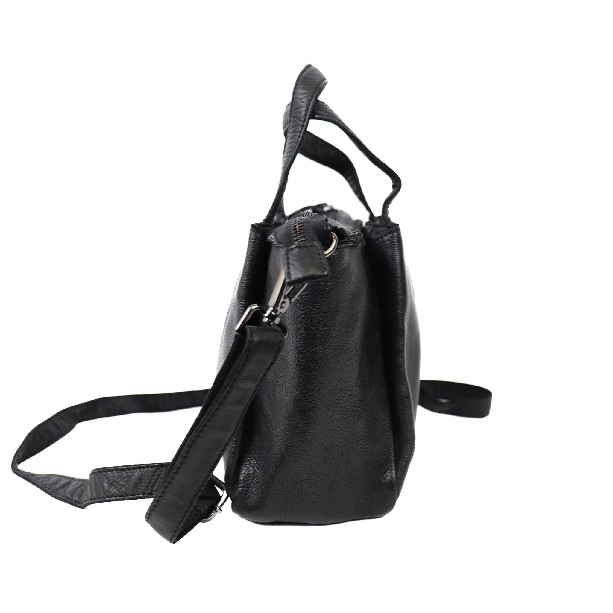 Hand/shoulder bag 'Marie' black