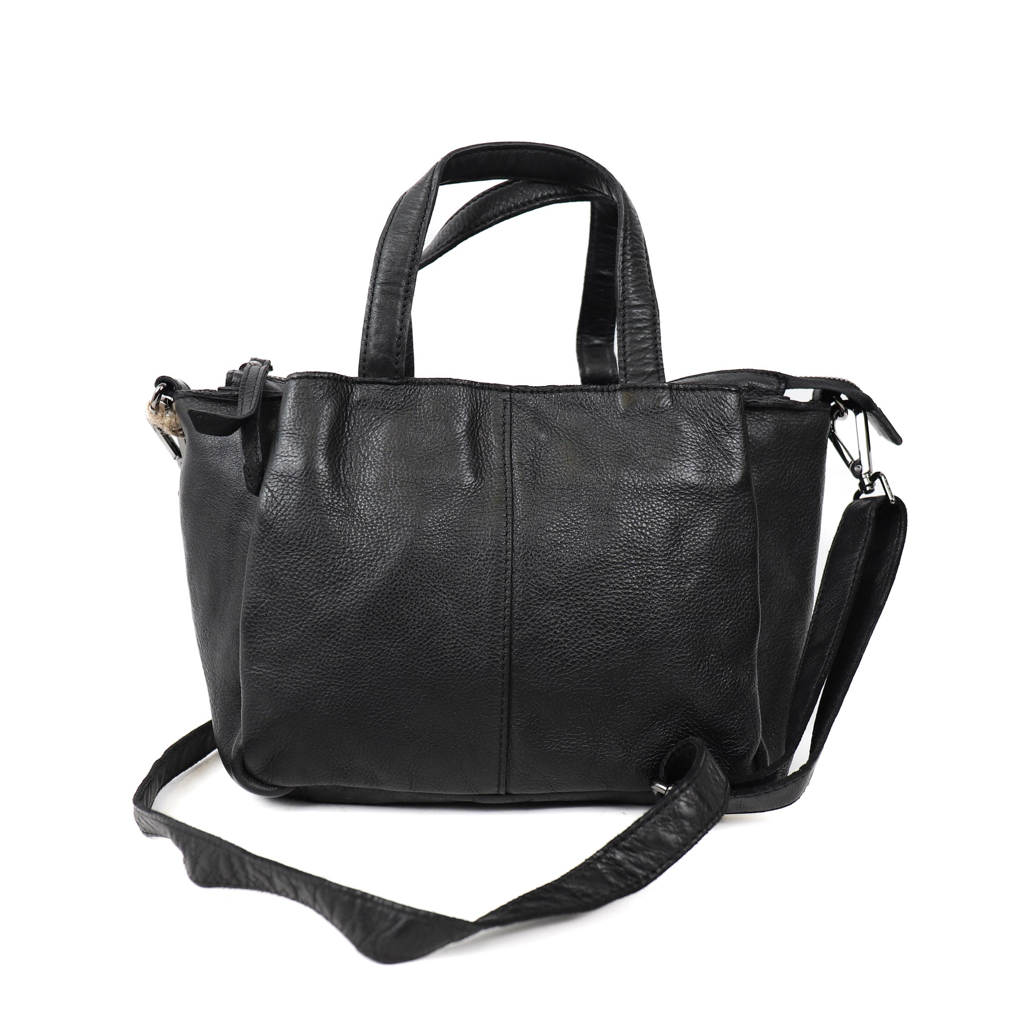 Hand/shoulder bag 'Marie' black
