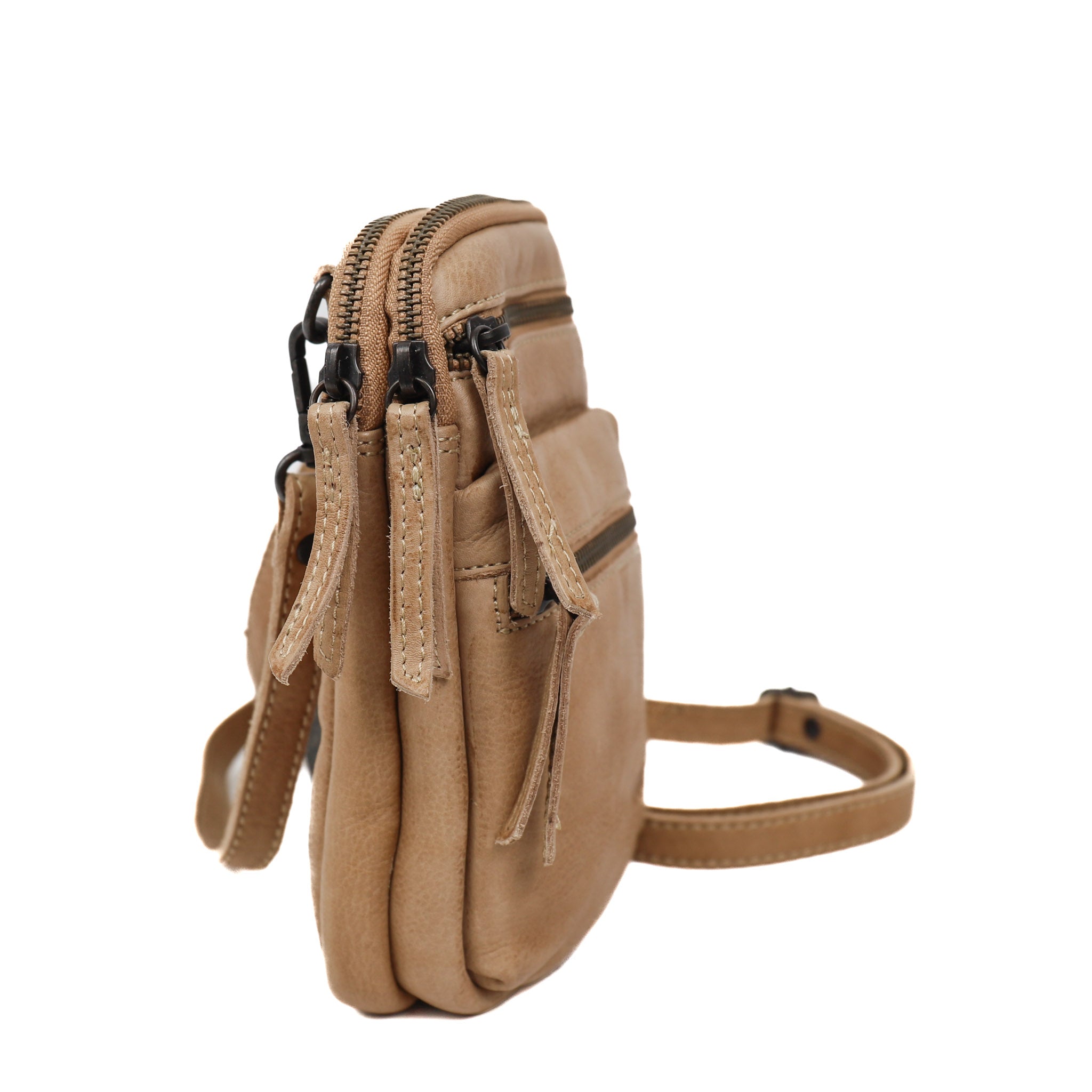 Small shoulder bag 'Toni' beige
