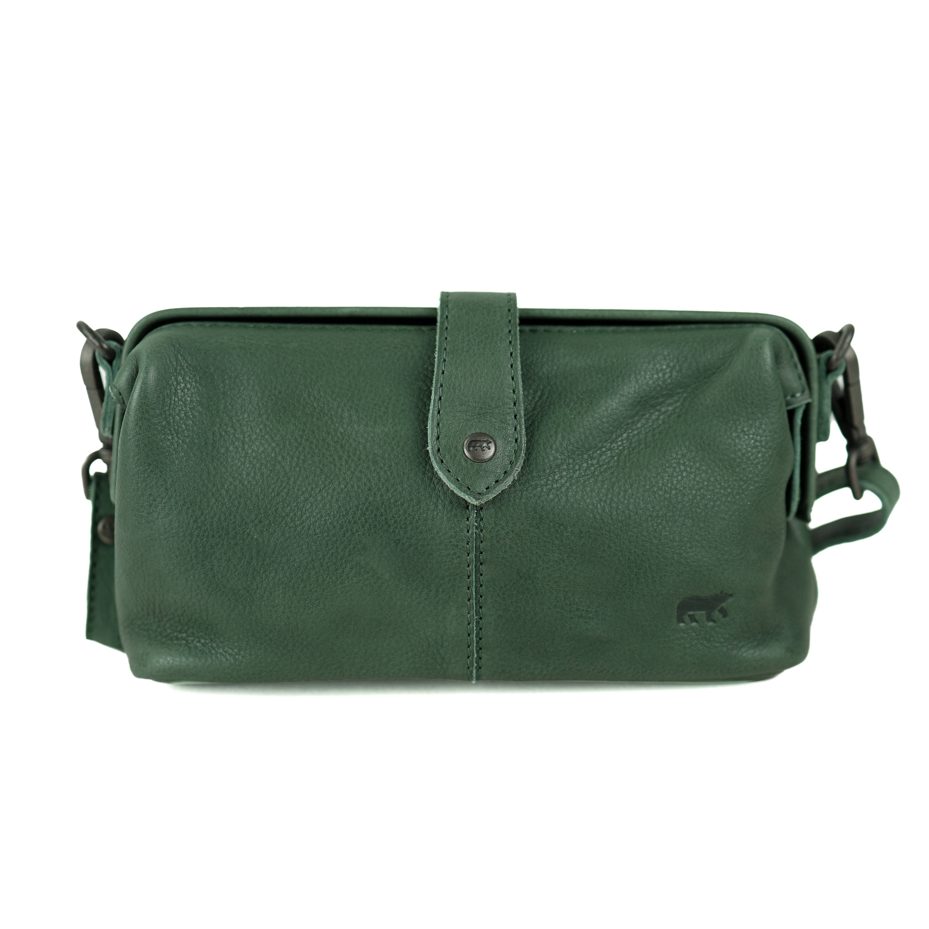 Clutch/dokterstasje 'Rio' forest green