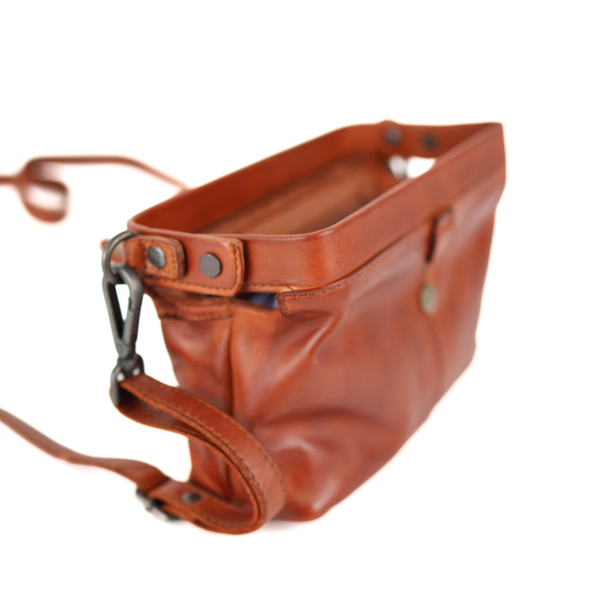 Clutch/dokterstasje 'Rio' cognac