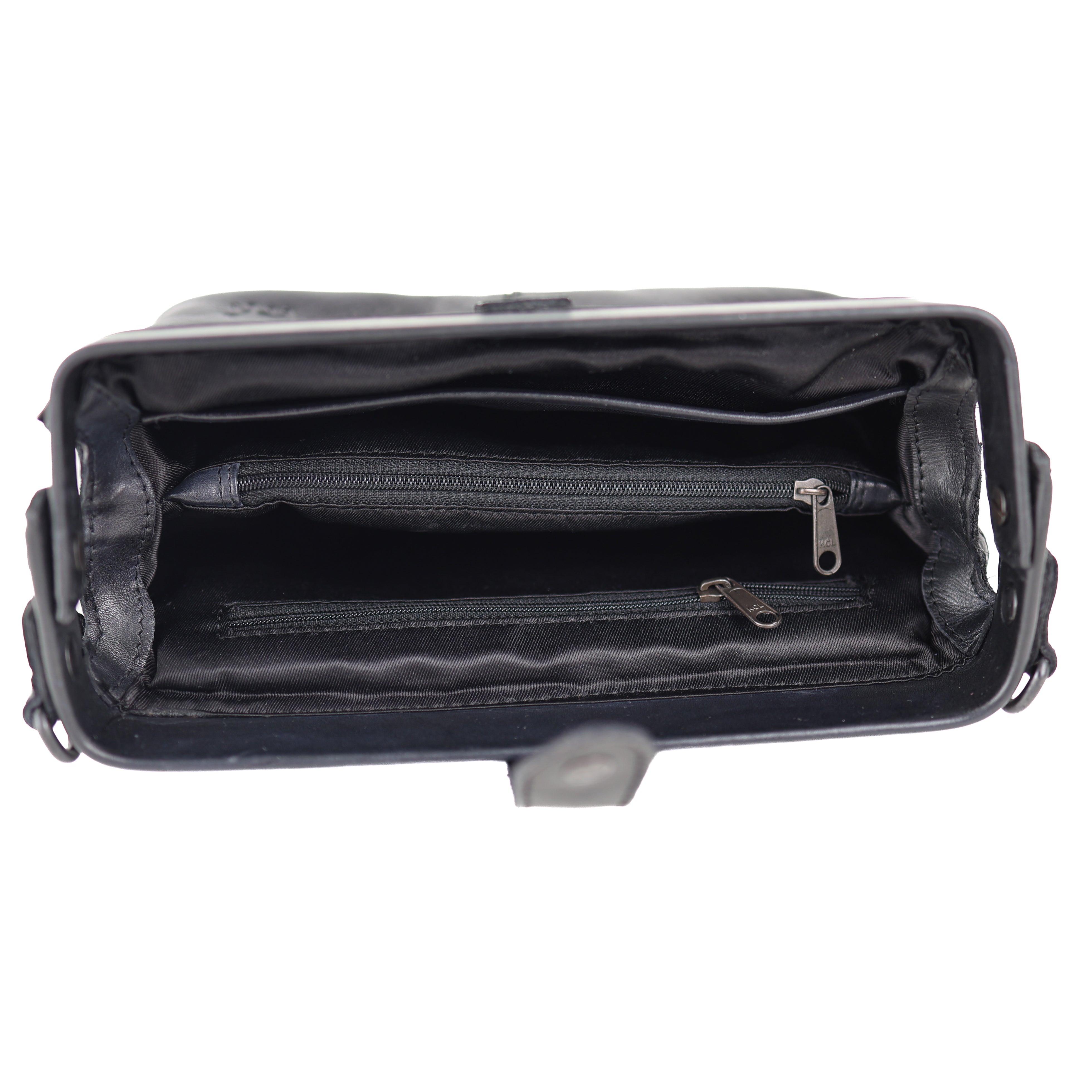 Clutch/dokterstasje 'Rio' zwart