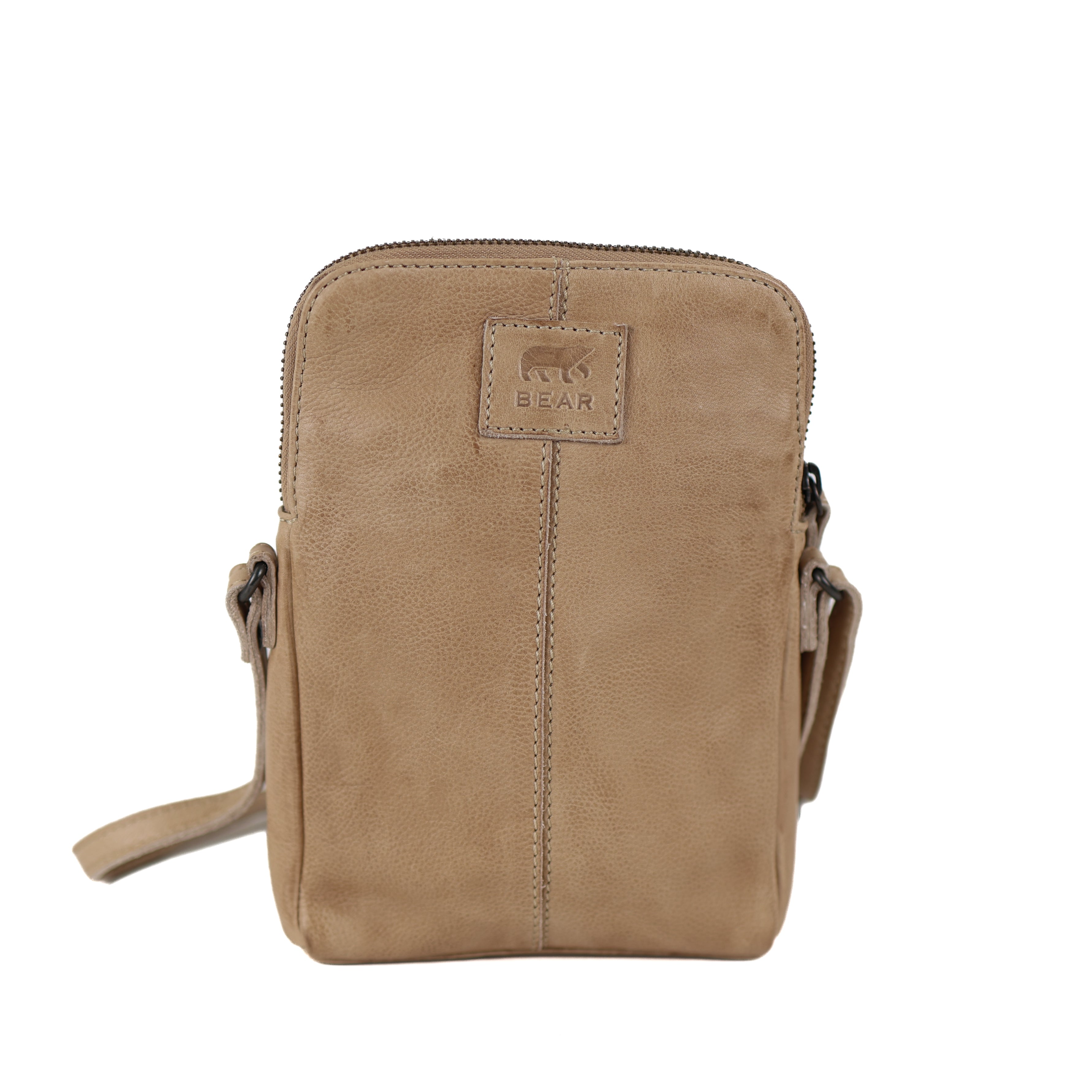 Kleine schoudertas 'Alexis' beige