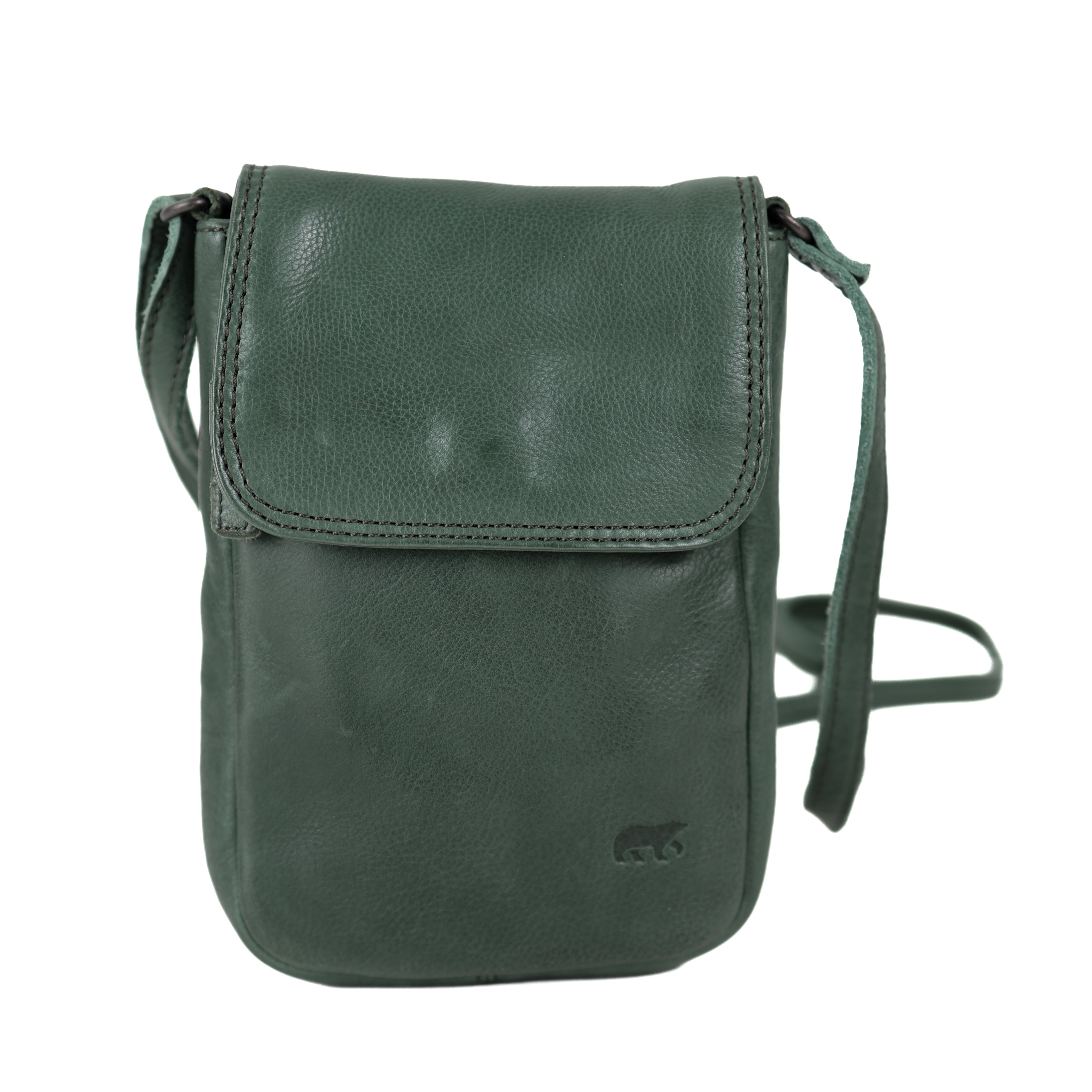 Telefoon-/schoudertasje 'Millie' forrest green