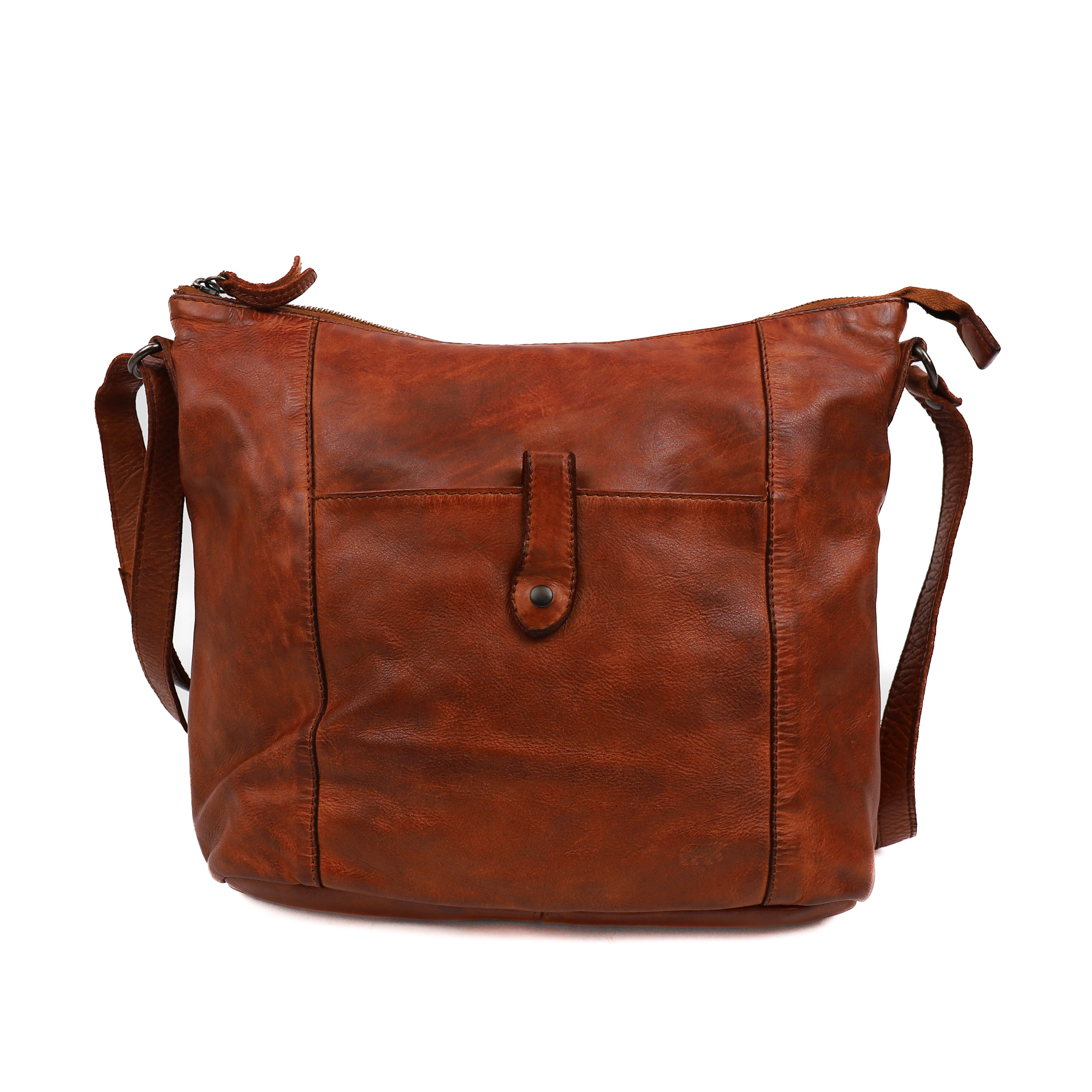 Shoulder bag 'Sophia' cognac