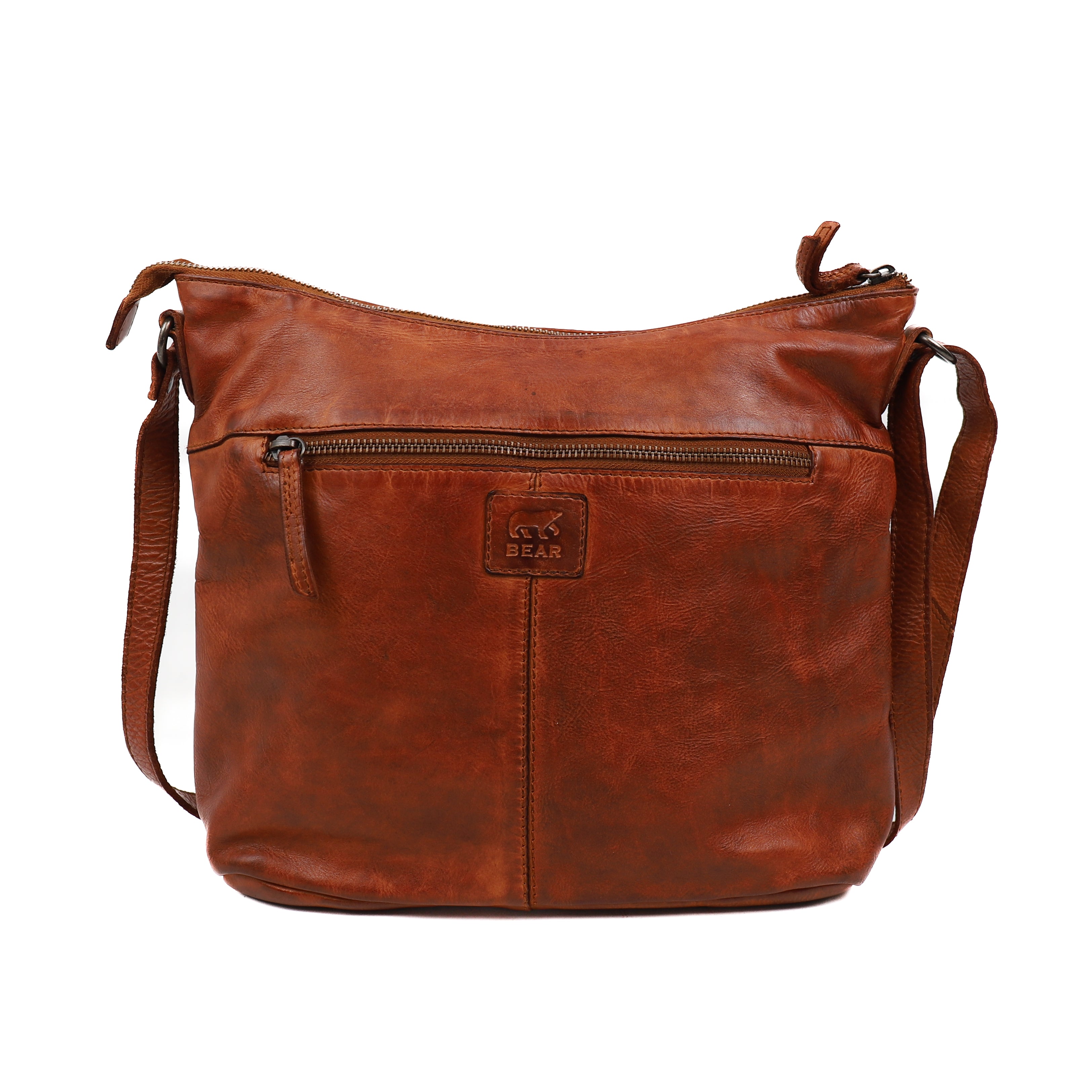 Shoulder bag 'Sophia' cognac