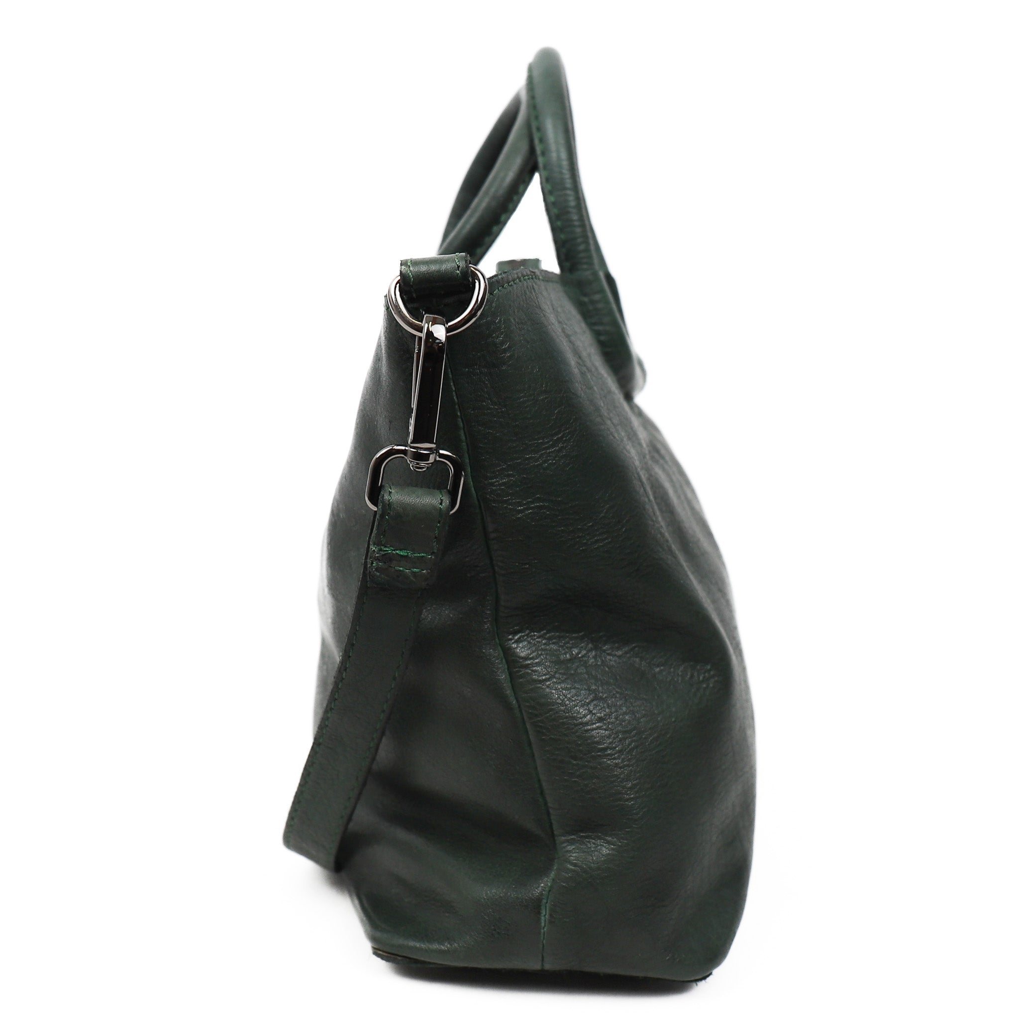 Hand/shoulder bag 'Jasmine' M green