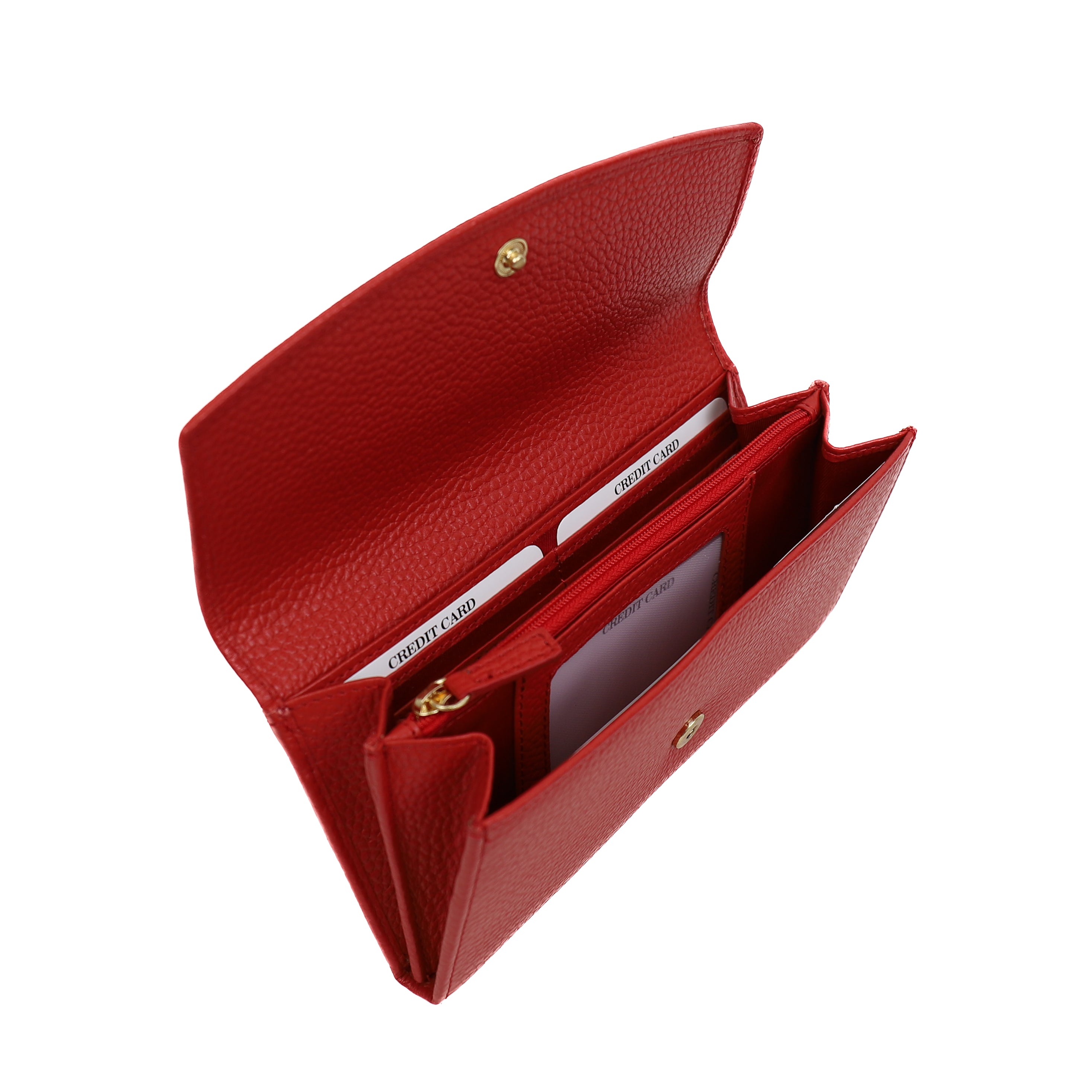 Wrap wallet 'Fem' Red