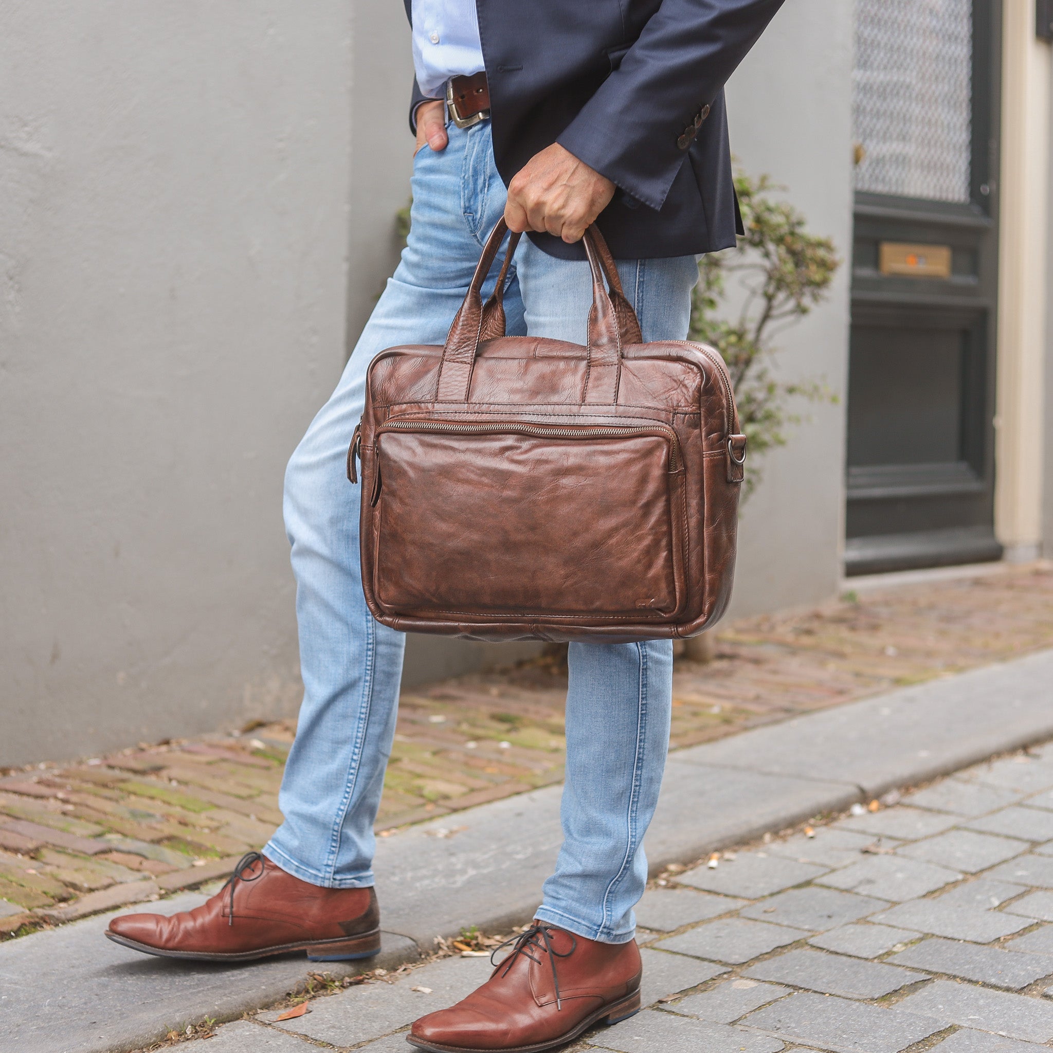Laptop bag 'Hugo' black