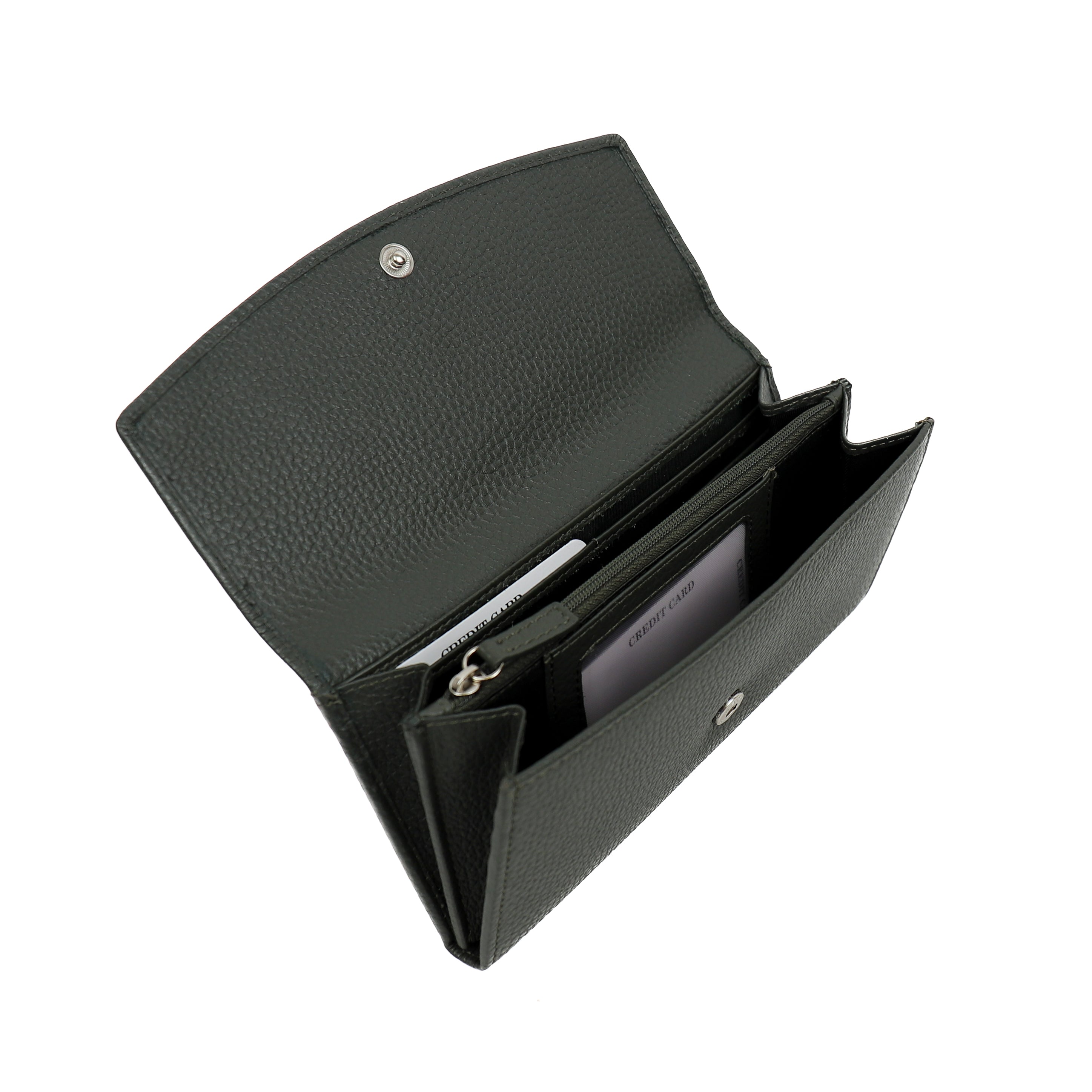 Overslag portemonnee 'Fem' Forest Night