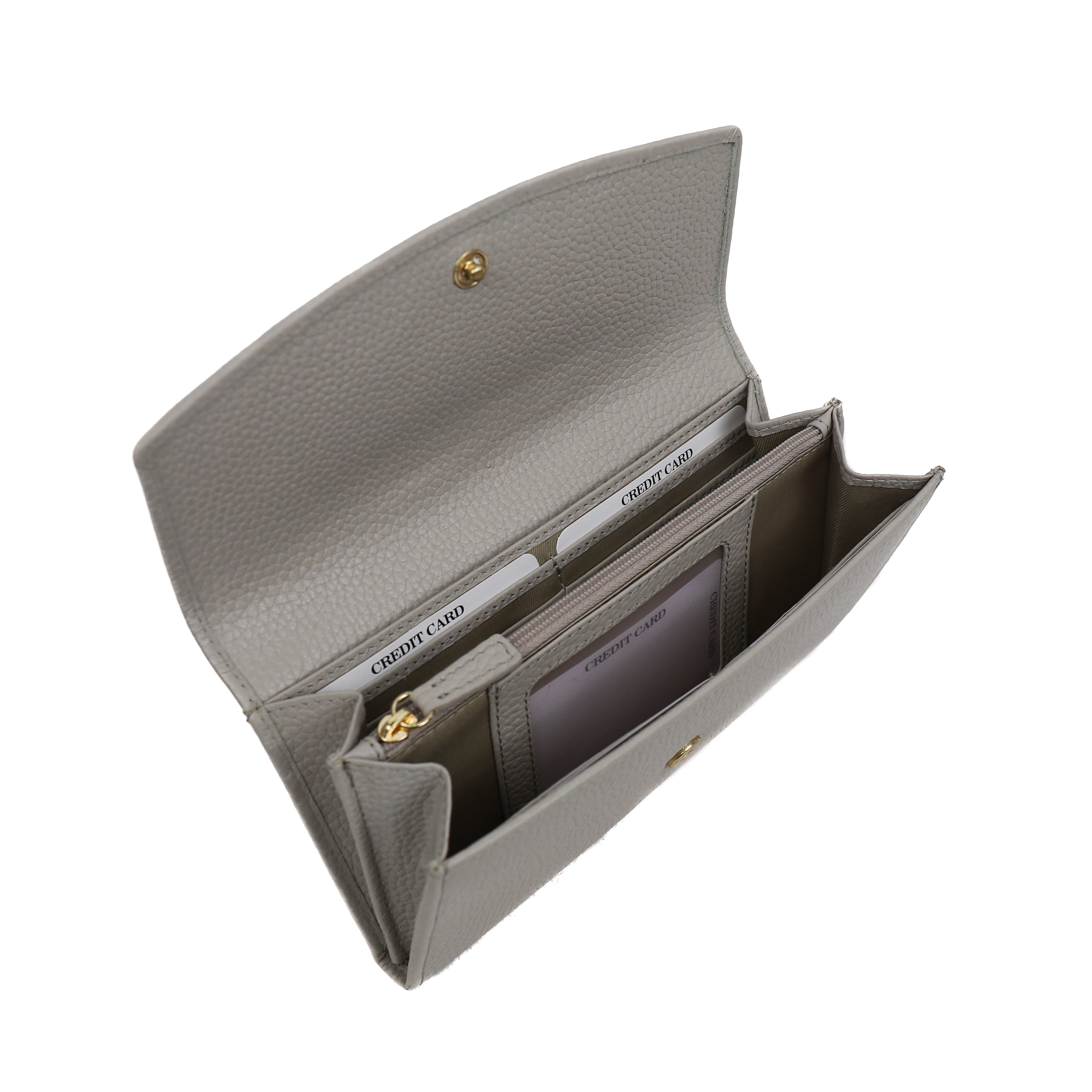 Overslag portemonnee 'Fem' Ivory