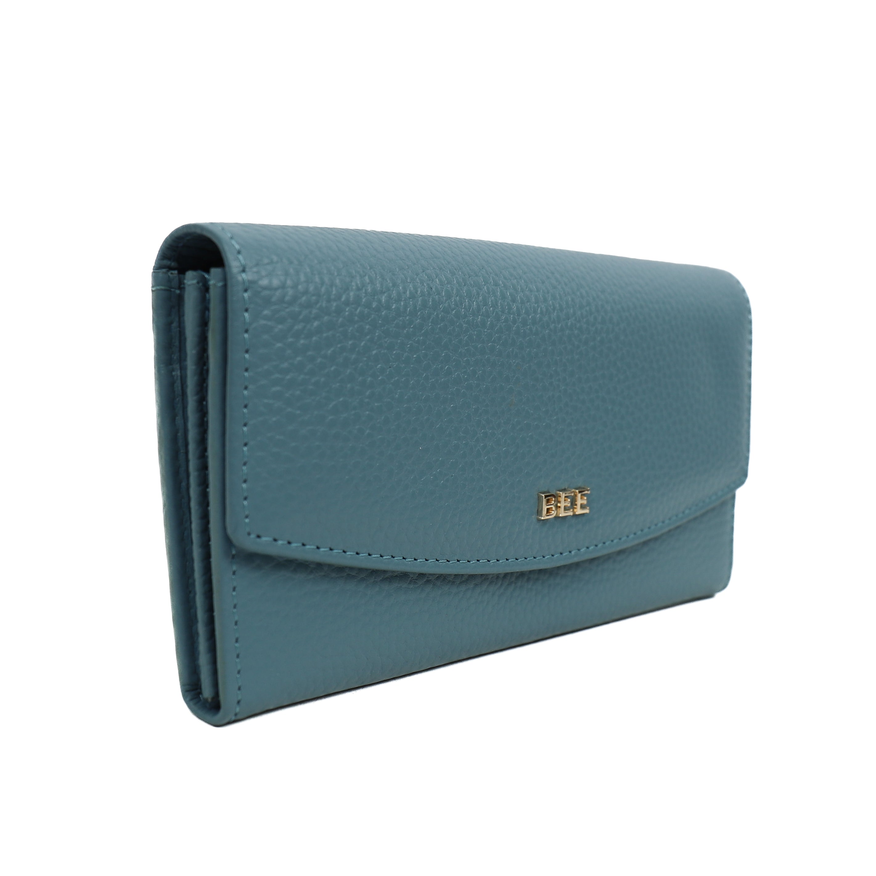 Wrap wallet 'Fem' Blue