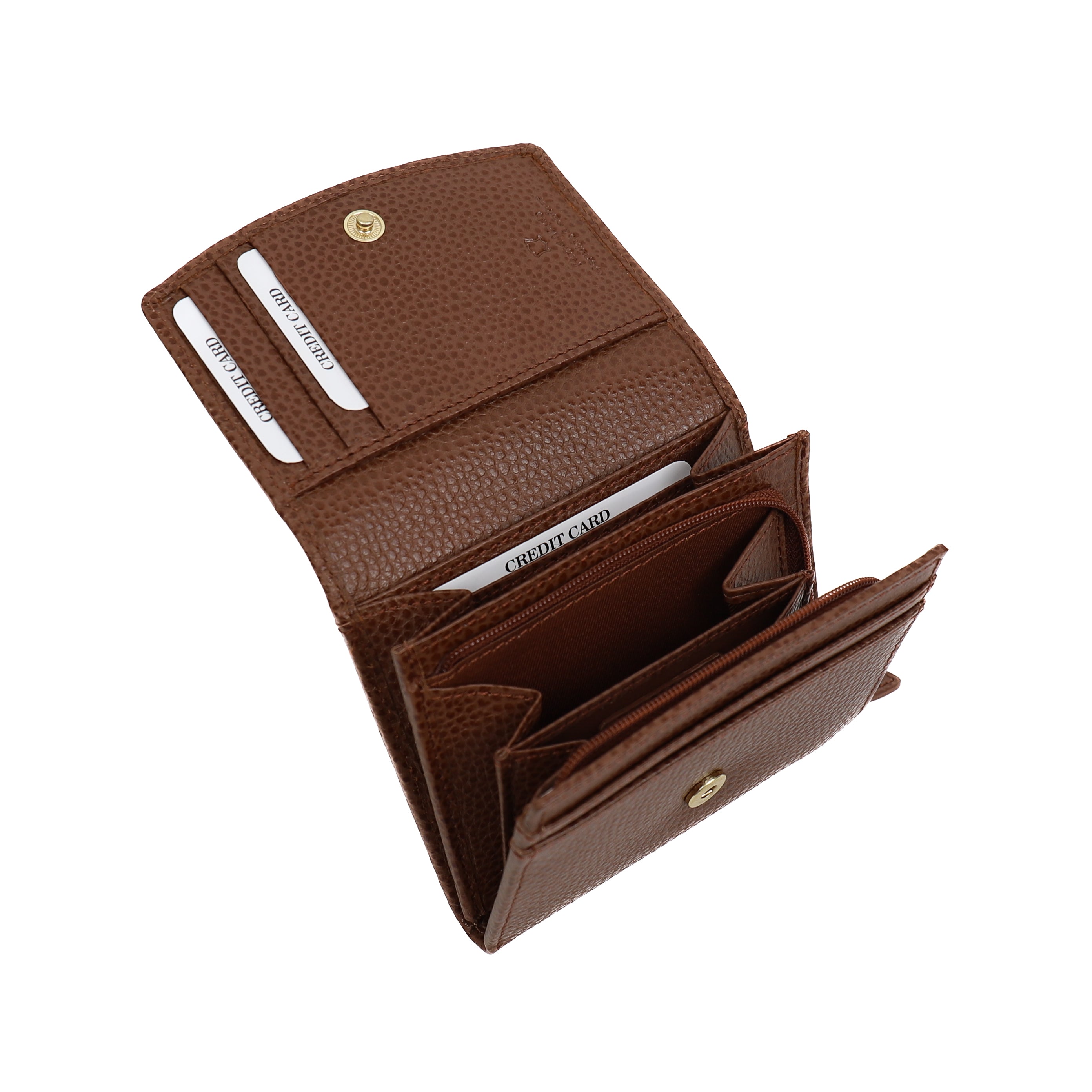 Overslag portemonnee 'Rosy' Tipping Tan
