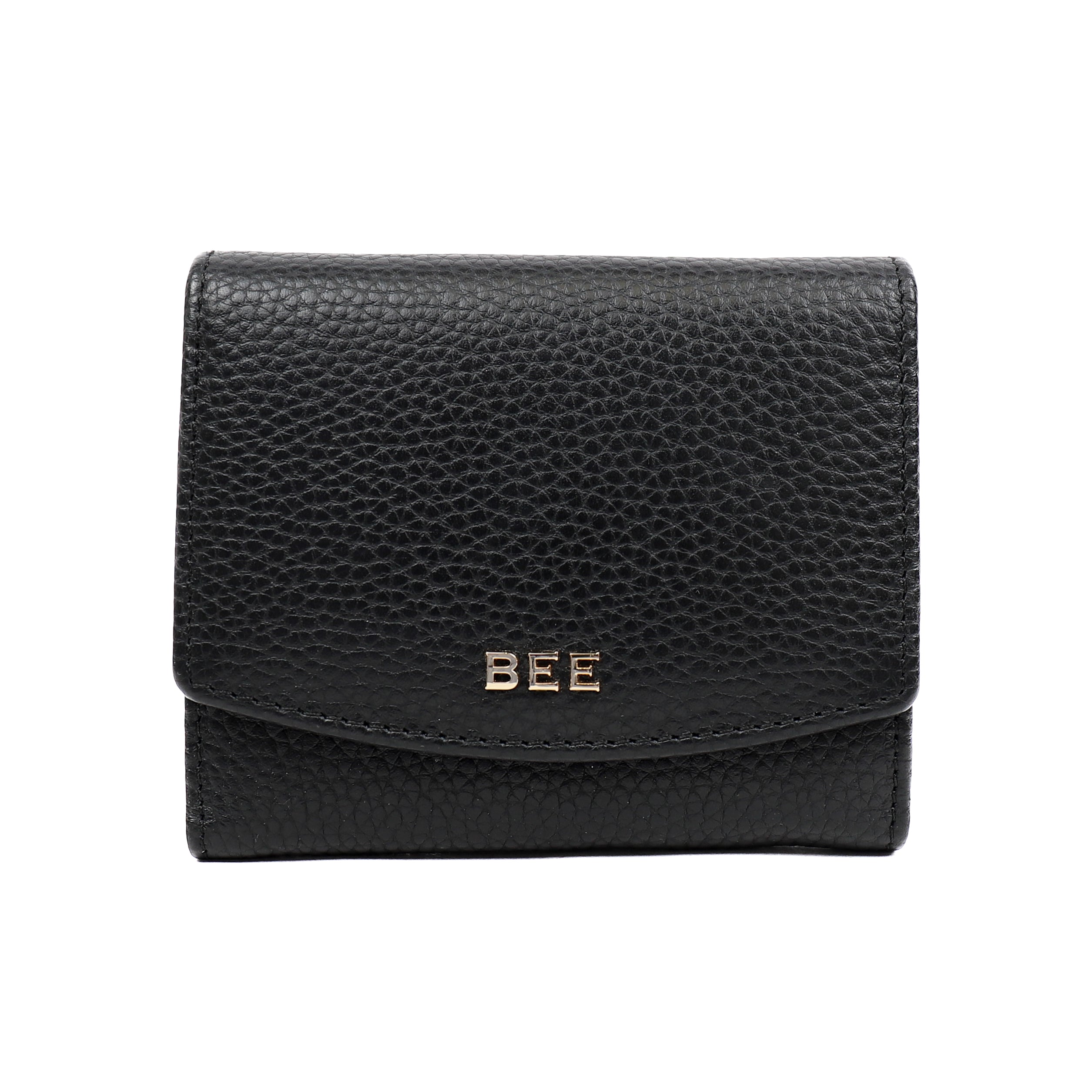 Overslag portemonnee 'Rosy' Black