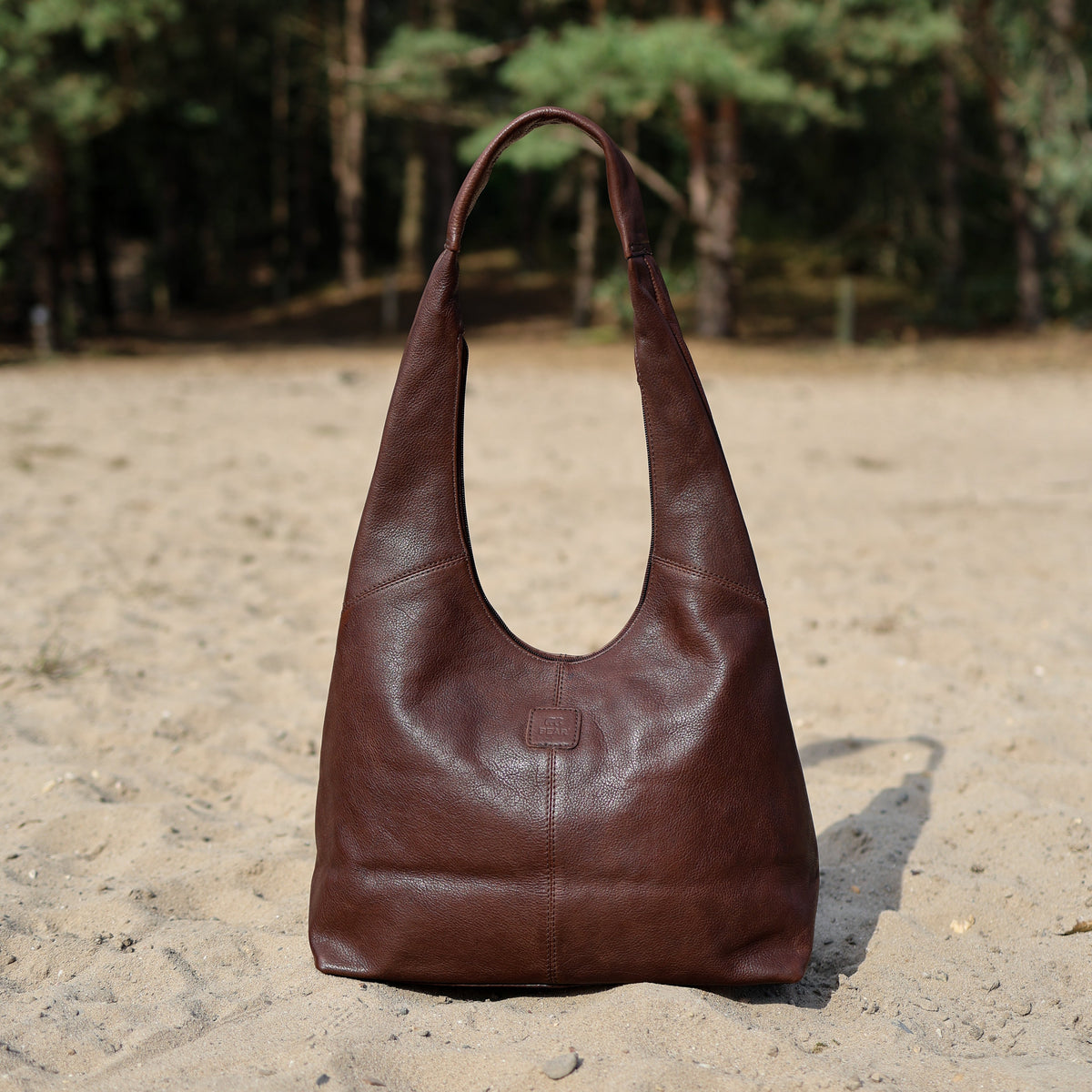 Shopper/pouch bag 'Pauline' taupe